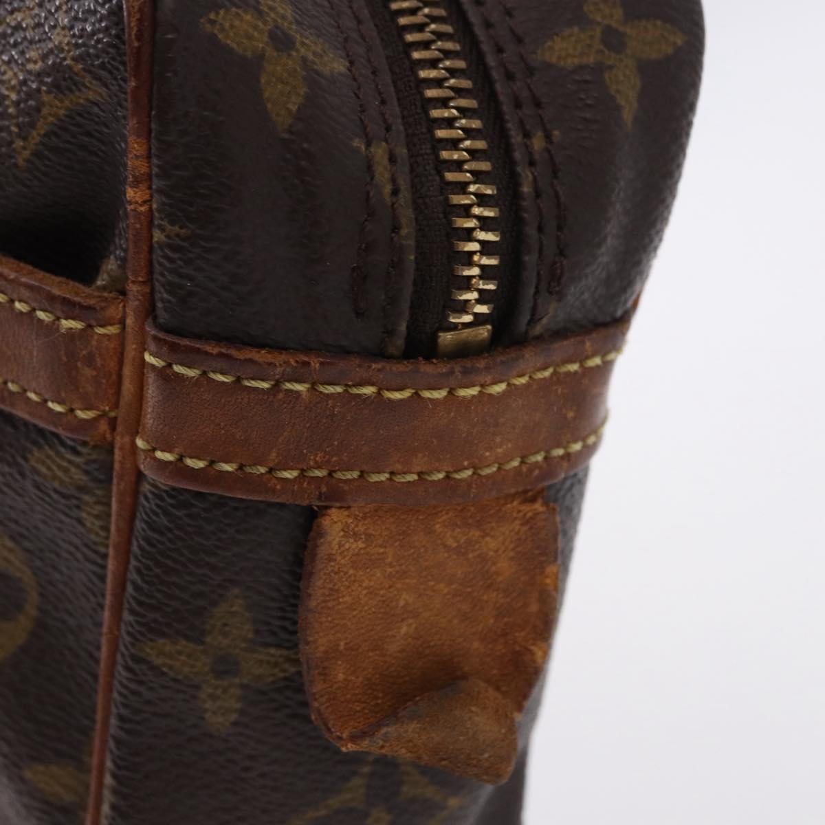 LOUIS VUITTON Monogram Compiegne 28 Clutch Bag M51845 LV Auth BA15142