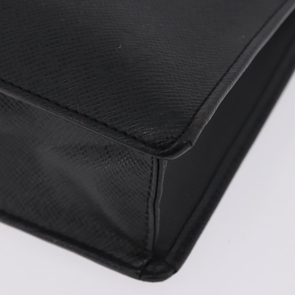 LOUIS VUITTON Taiga Porte Documents Angara Briefcase Ardoise M30772 Auth BA15145