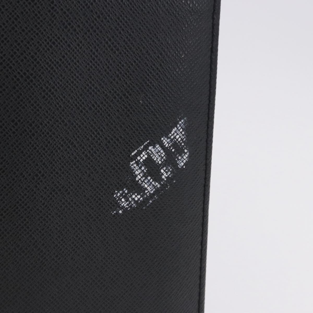 LOUIS VUITTON Taiga Porte Documents Angara Briefcase Ardoise M30772 Auth BA15145