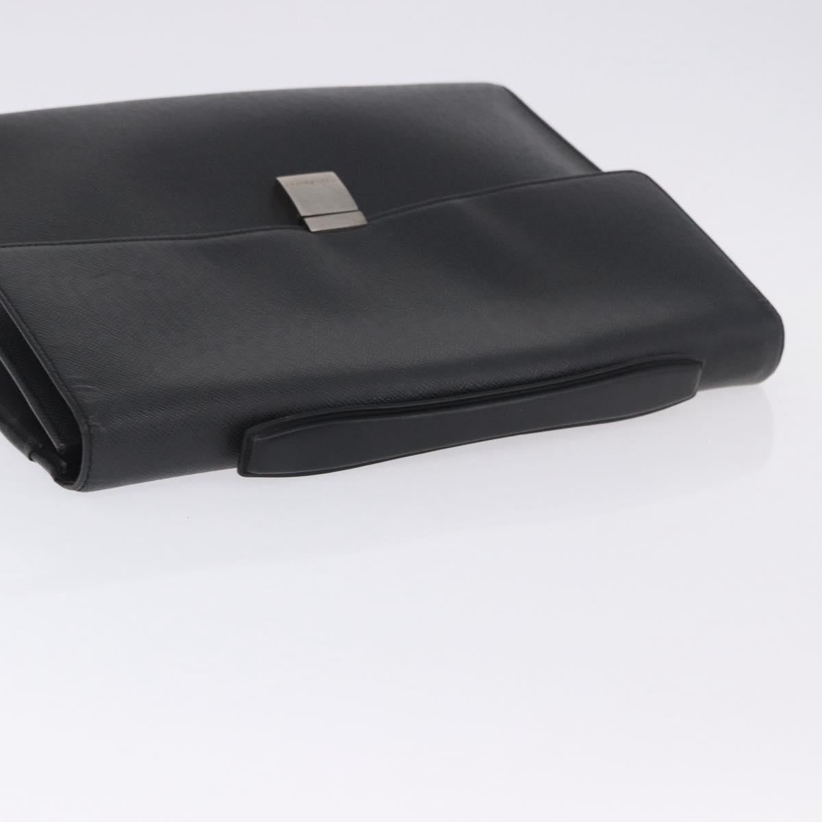 LOUIS VUITTON Taiga Porte Documents Angara Briefcase Ardoise M30772 Auth BA15145