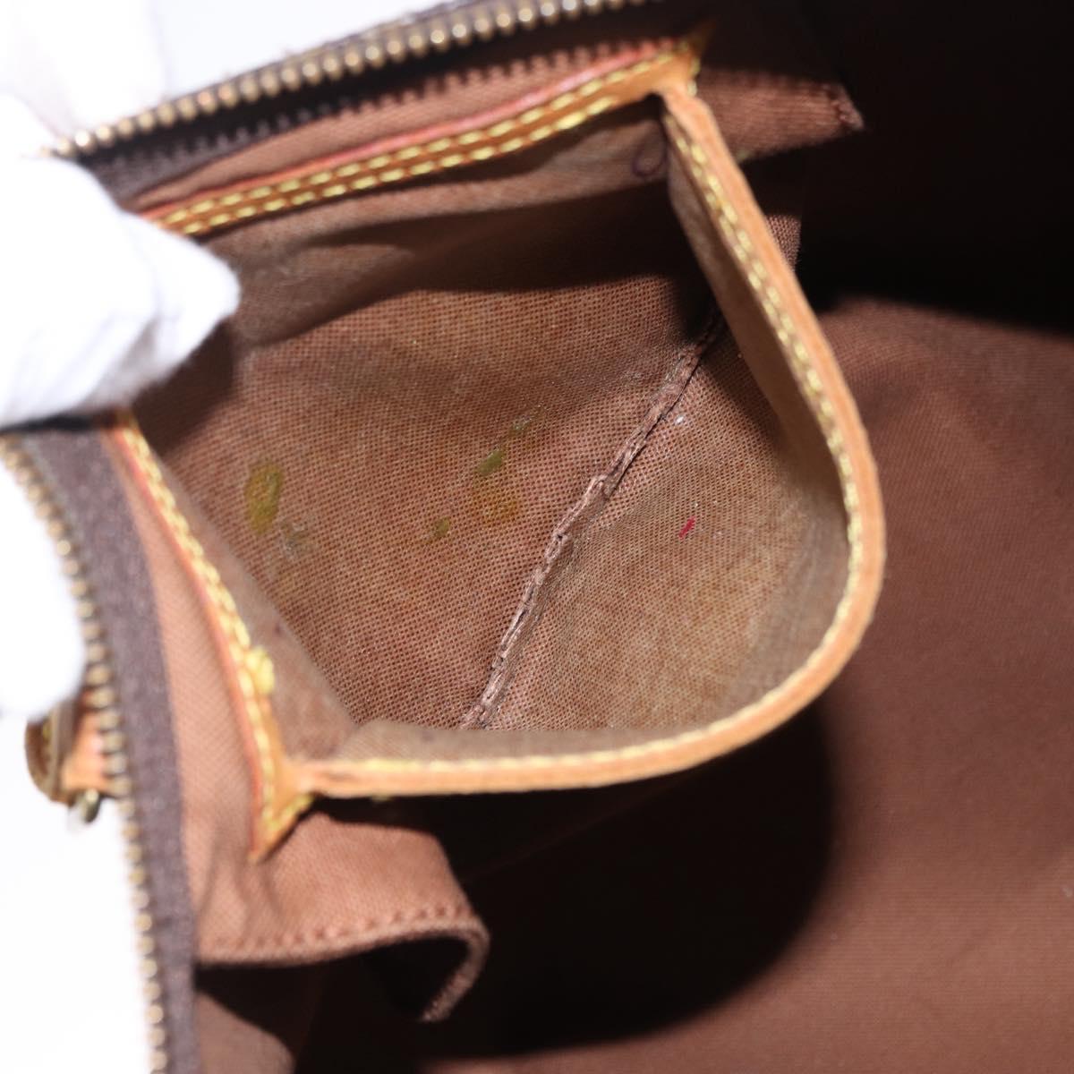 LOUIS VUITTON Monogram Speedy 35 Hand Bag M41524 LV Auth BA15156