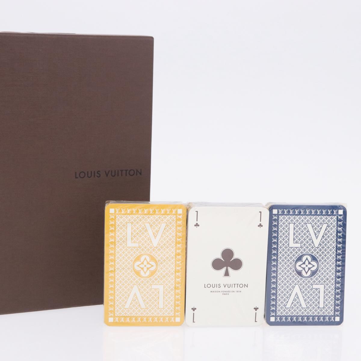 LOUIS VUITTON Cult Towaju Playing Cards paper Multicolor M65460 LV Auth BA15176M