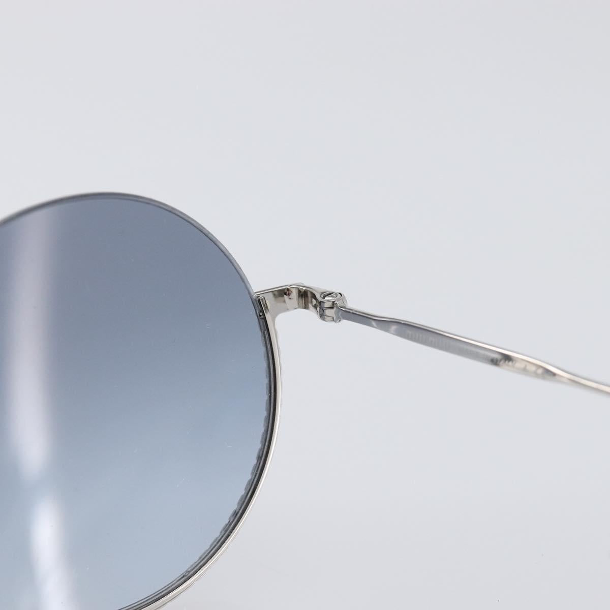 Miu Miu Sunglasses metal Silver Auth BA15179