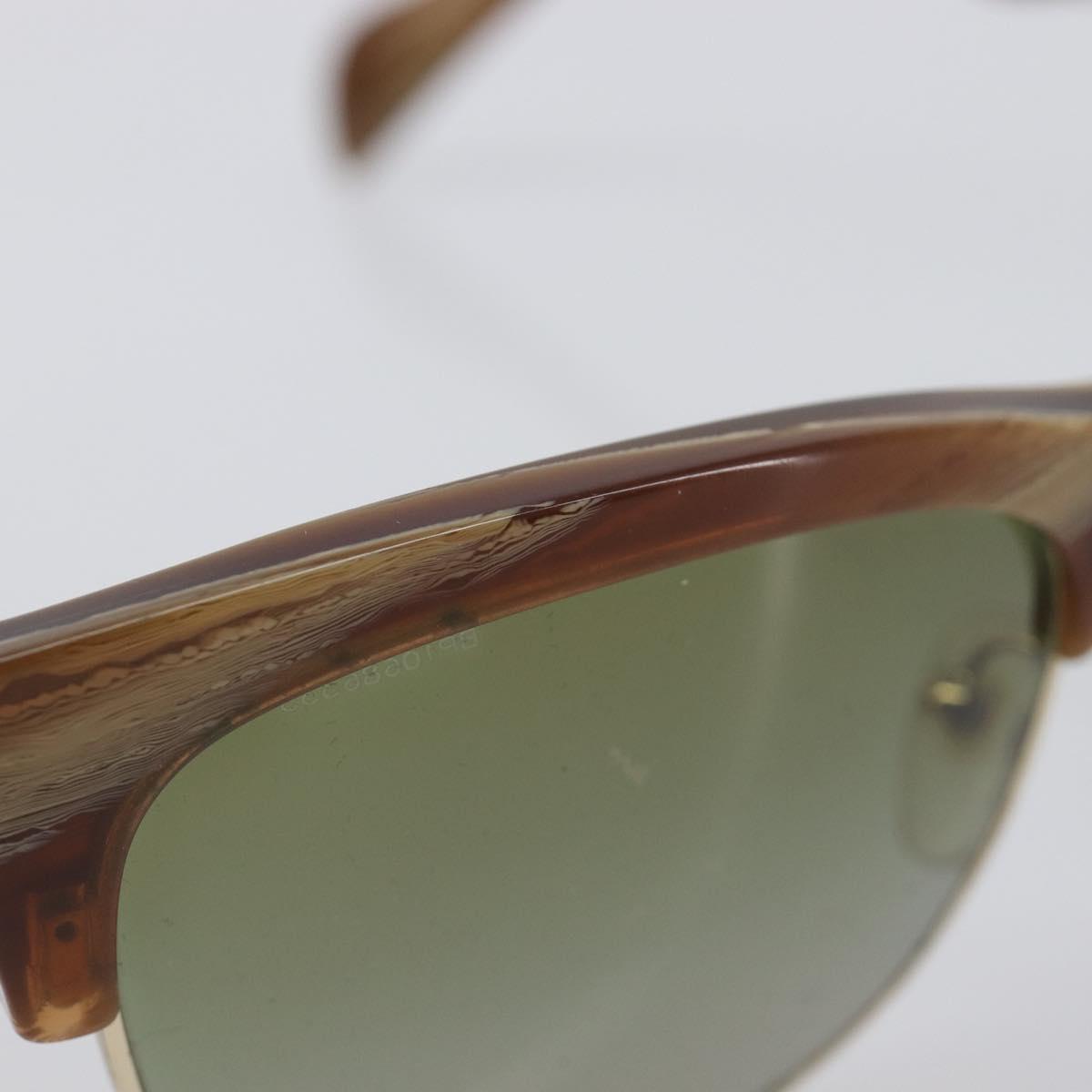 PRADA Sunglasses plastic Brown Auth BA15184