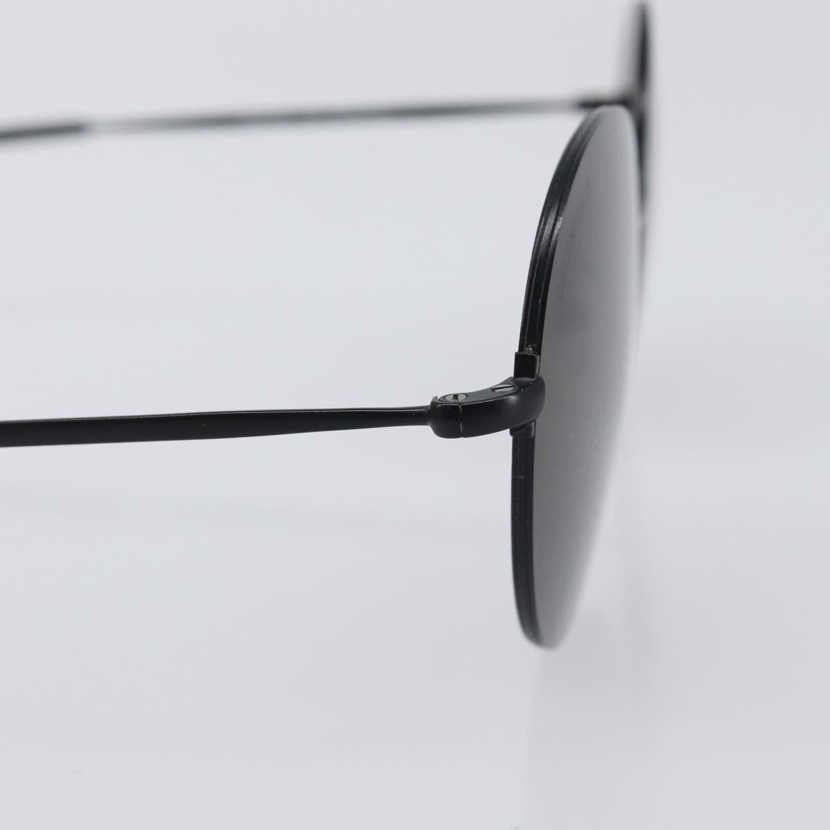 BALENCIAGA Rimless Sunglasses metal Black Auth BA15185M