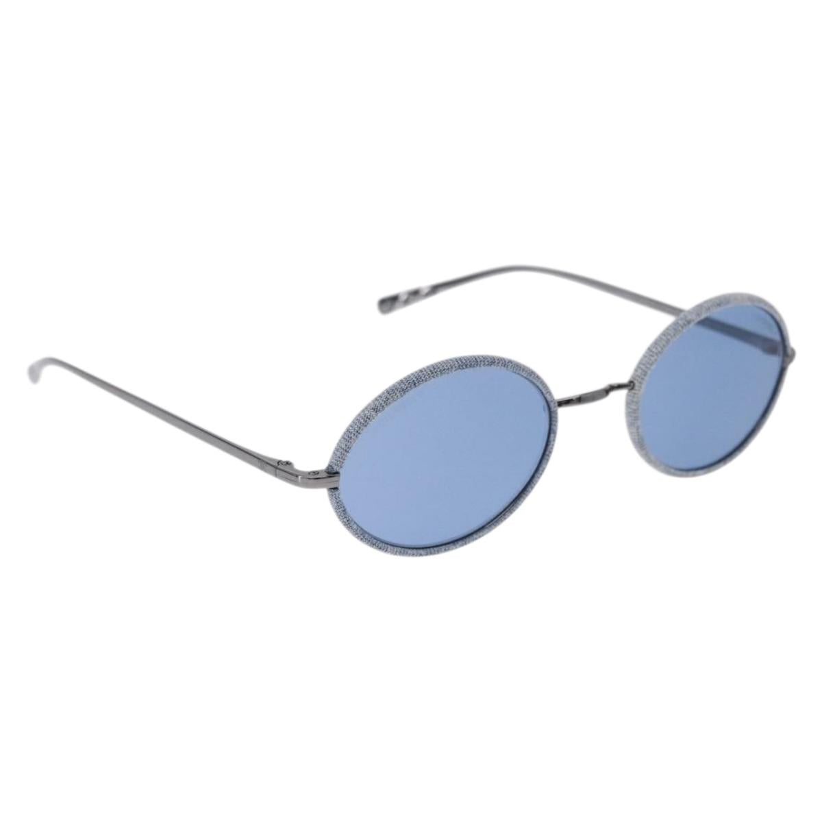 CHANEL Sunglasses Denim Blue CC Auth BA15187M