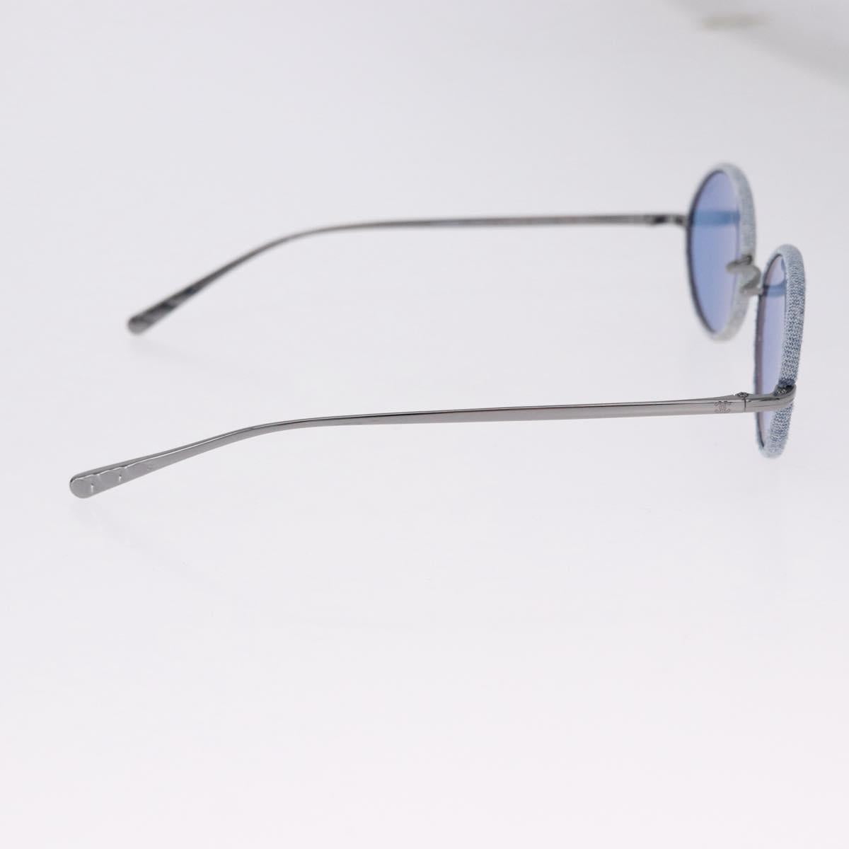 CHANEL Sunglasses Denim Blue CC Auth BA15187M