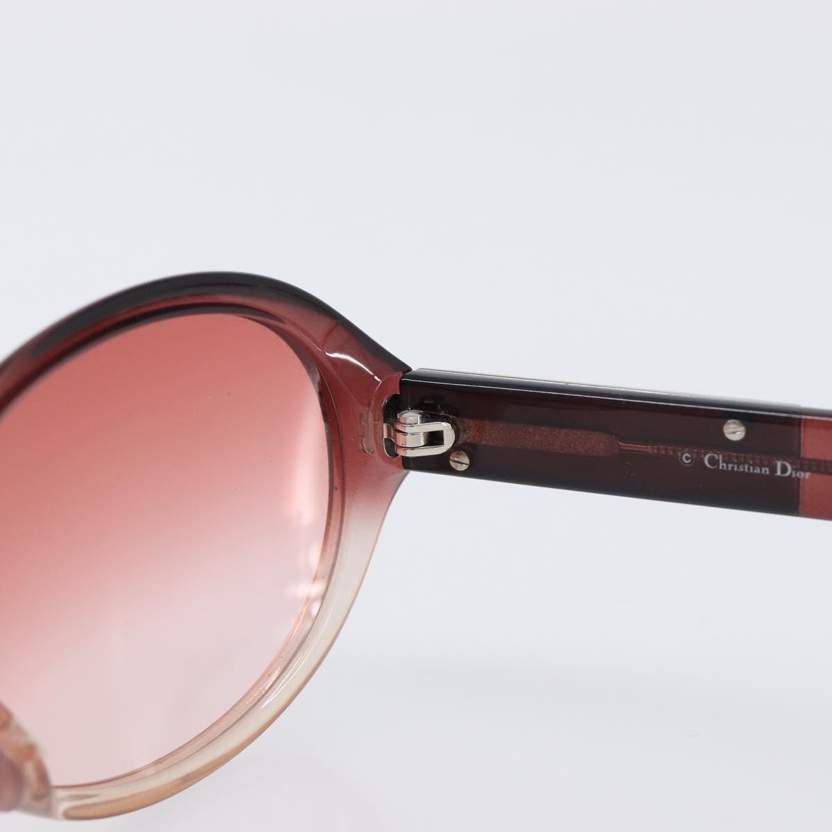 Christian Dior Sunglasses plastic Red Auth BA15188