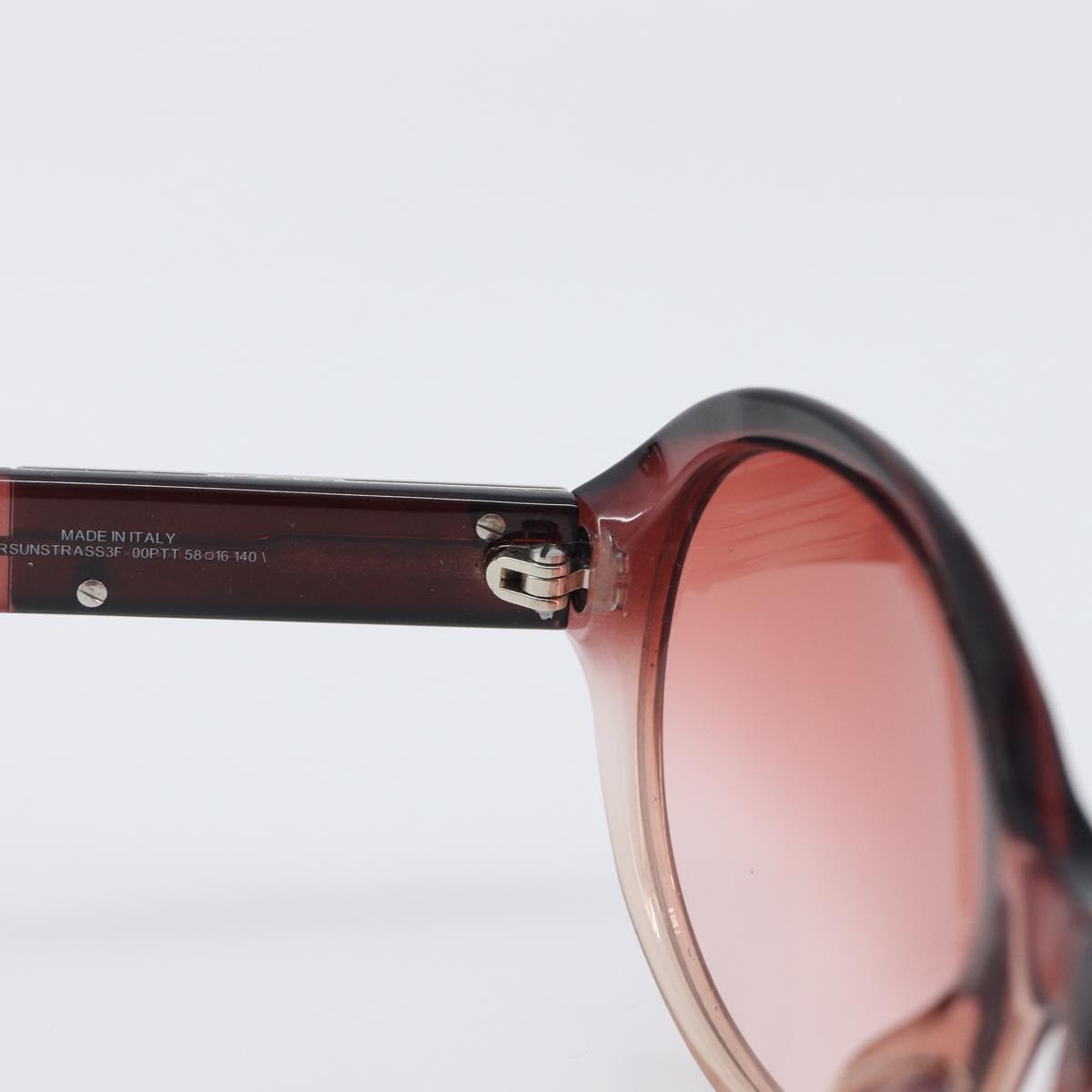 Christian Dior Sunglasses plastic Red Auth BA15188