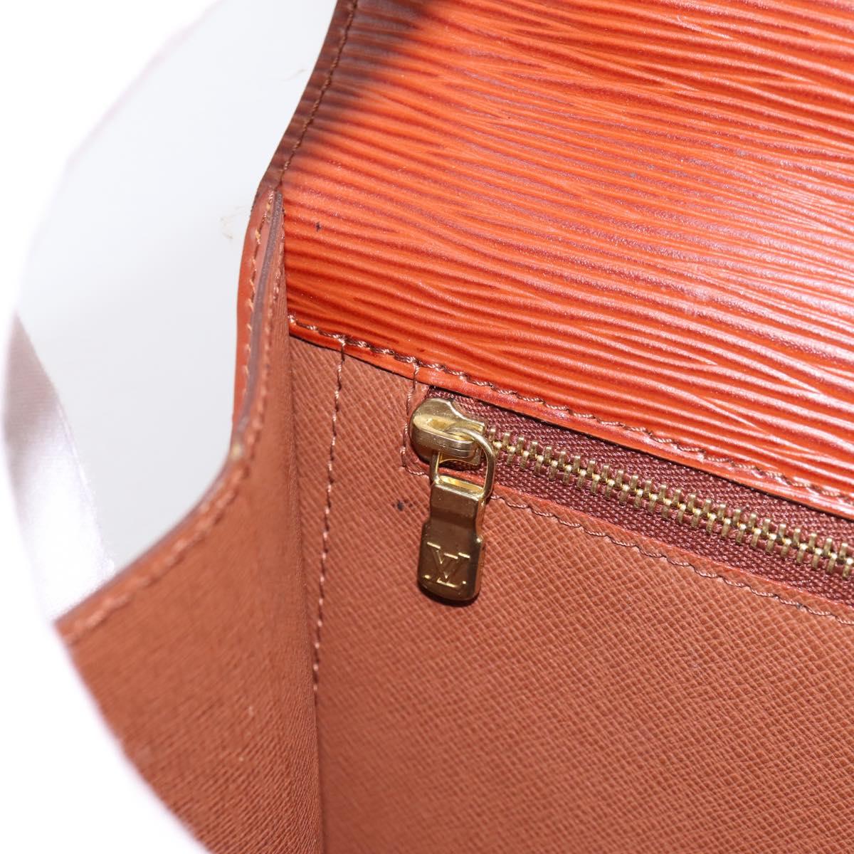 LOUIS VUITTON Epi Monceau 28 Hand Bag Brown M52123 LV Auth BA15191