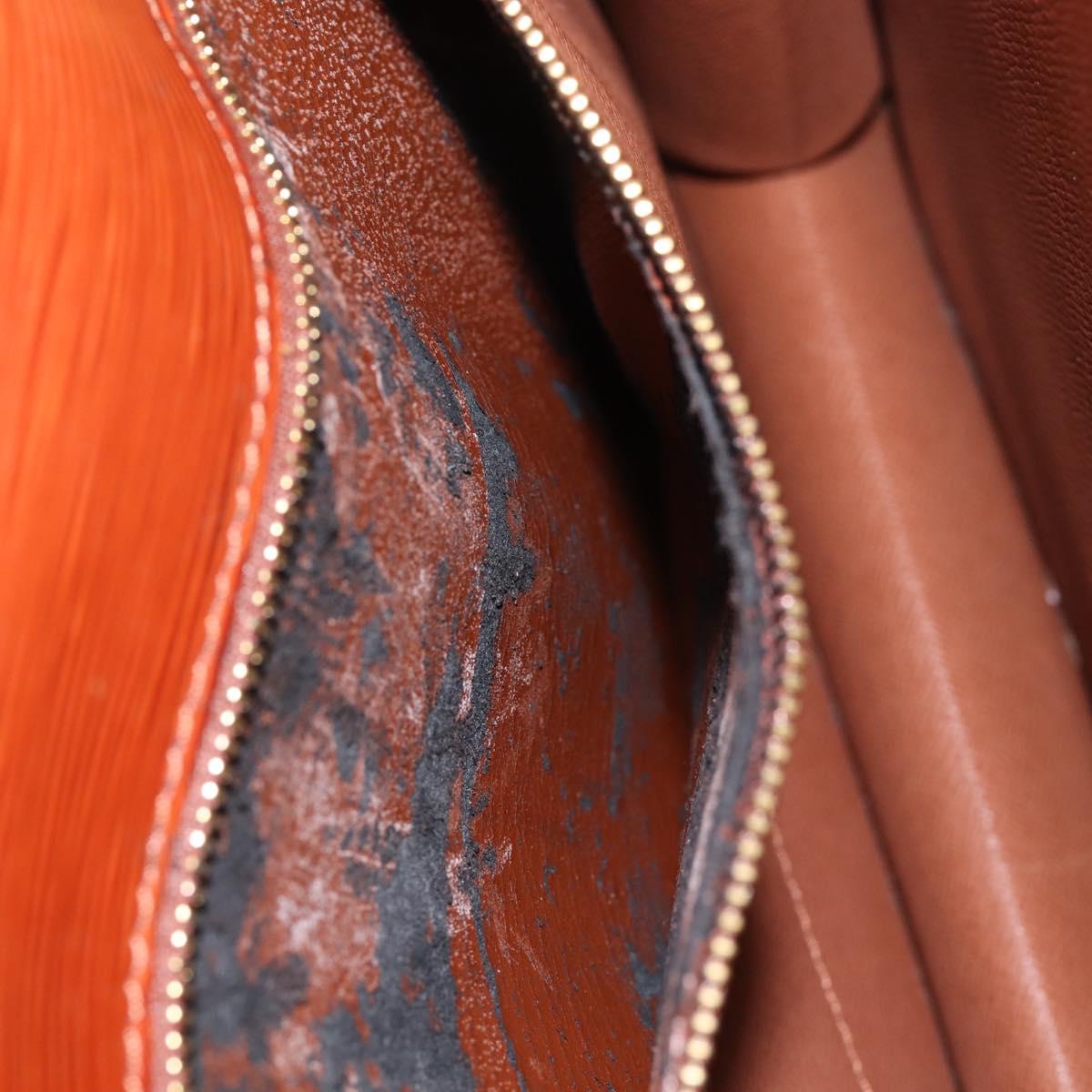 LOUIS VUITTON Epi Monceau 28 Hand Bag Brown M52123 LV Auth BA15191