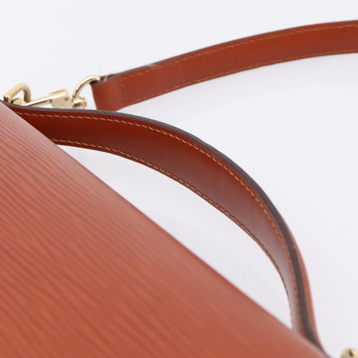 LOUIS VUITTON Epi Monceau 28 Hand Bag Brown M52123 LV Auth BA15191