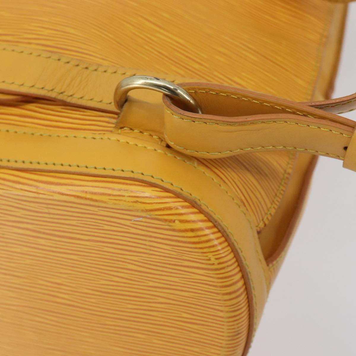LOUIS VUITTON Epi Gobelins Backpack Yellow M52299 LV Auth BA15192