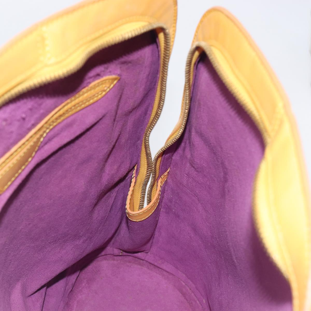 LOUIS VUITTON Epi Gobelins Backpack Yellow M52299 LV Auth BA15192