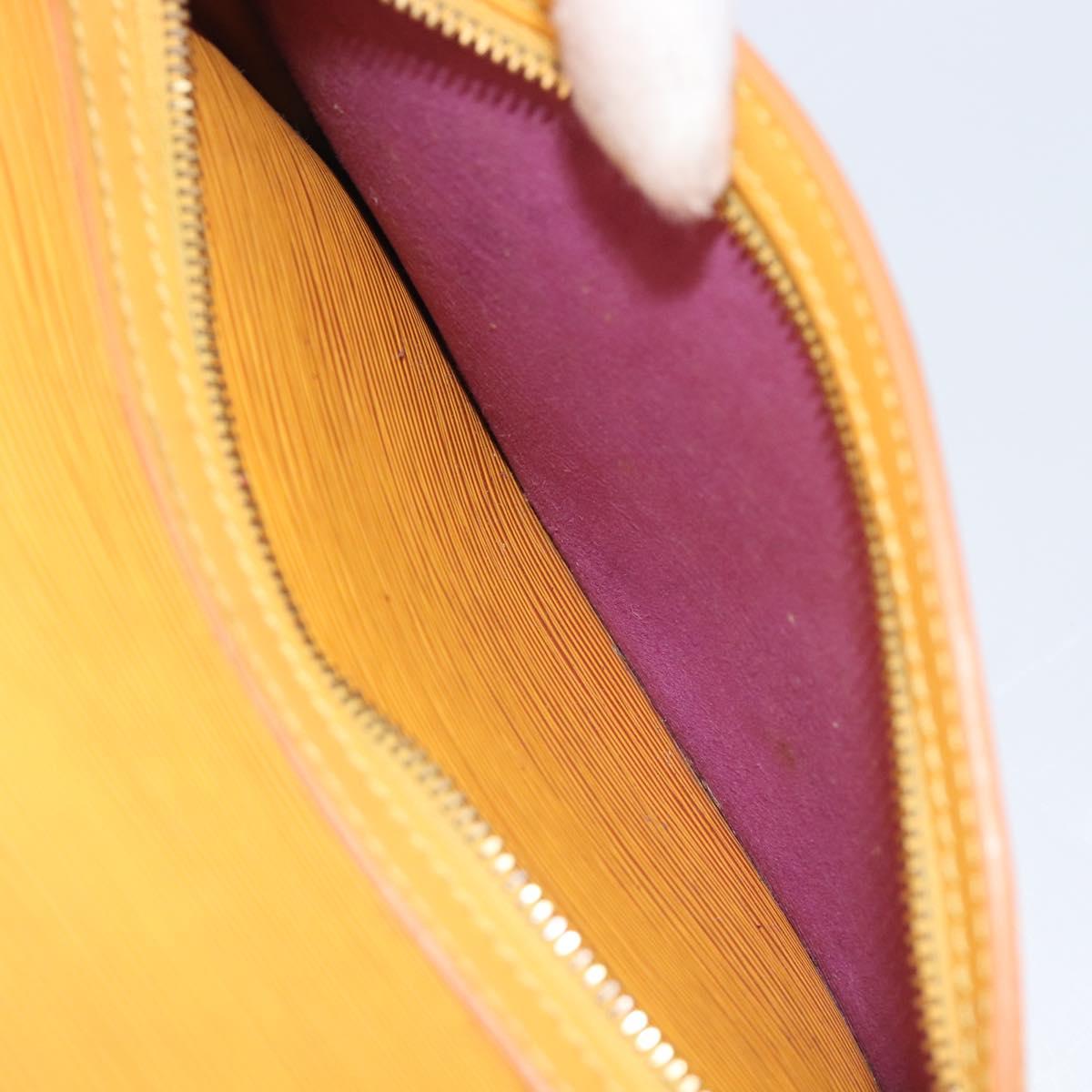 LOUIS VUITTON Epi Gobelins Backpack Yellow M52299 LV Auth BA15192