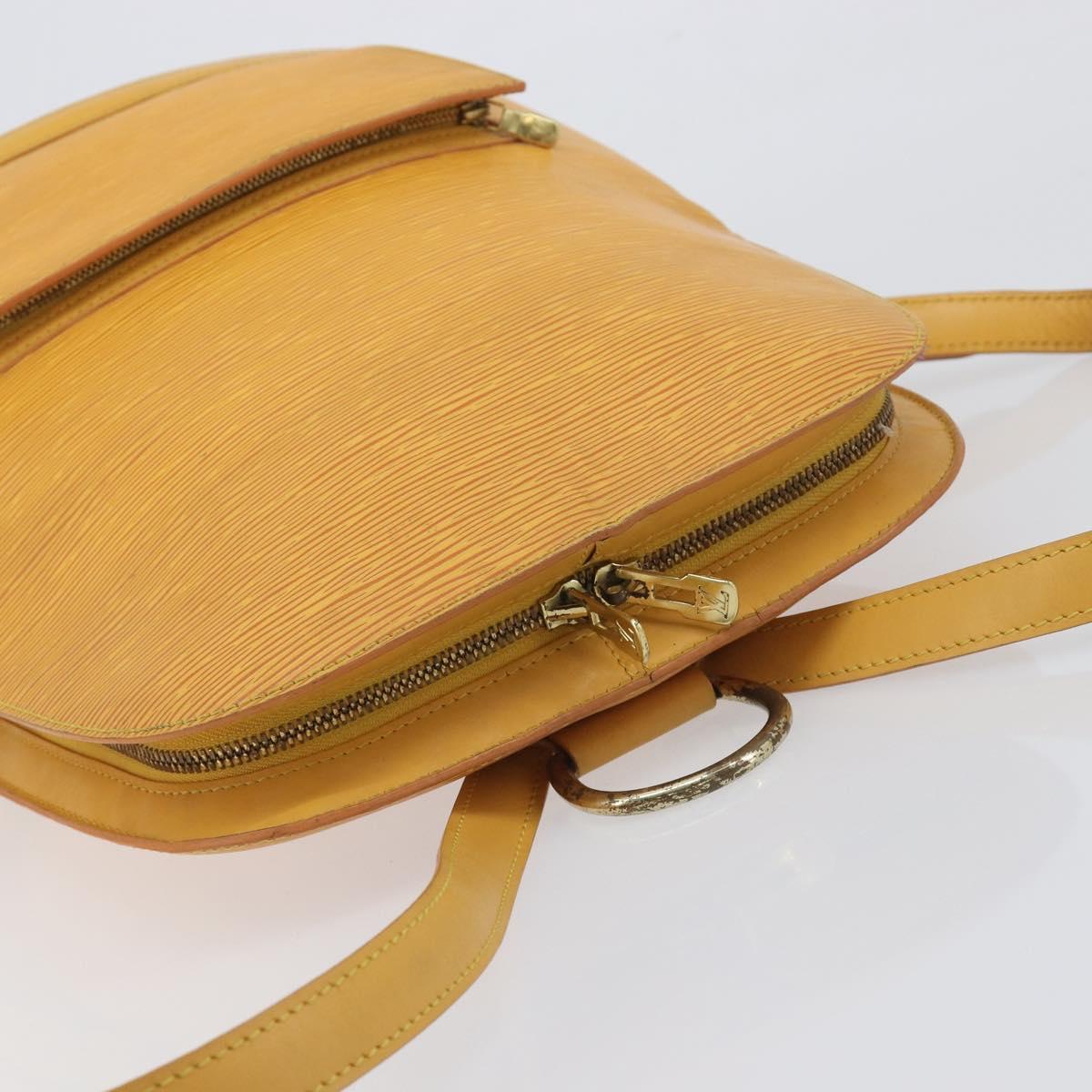 LOUIS VUITTON Epi Gobelins Backpack Yellow M52299 LV Auth BA15192
