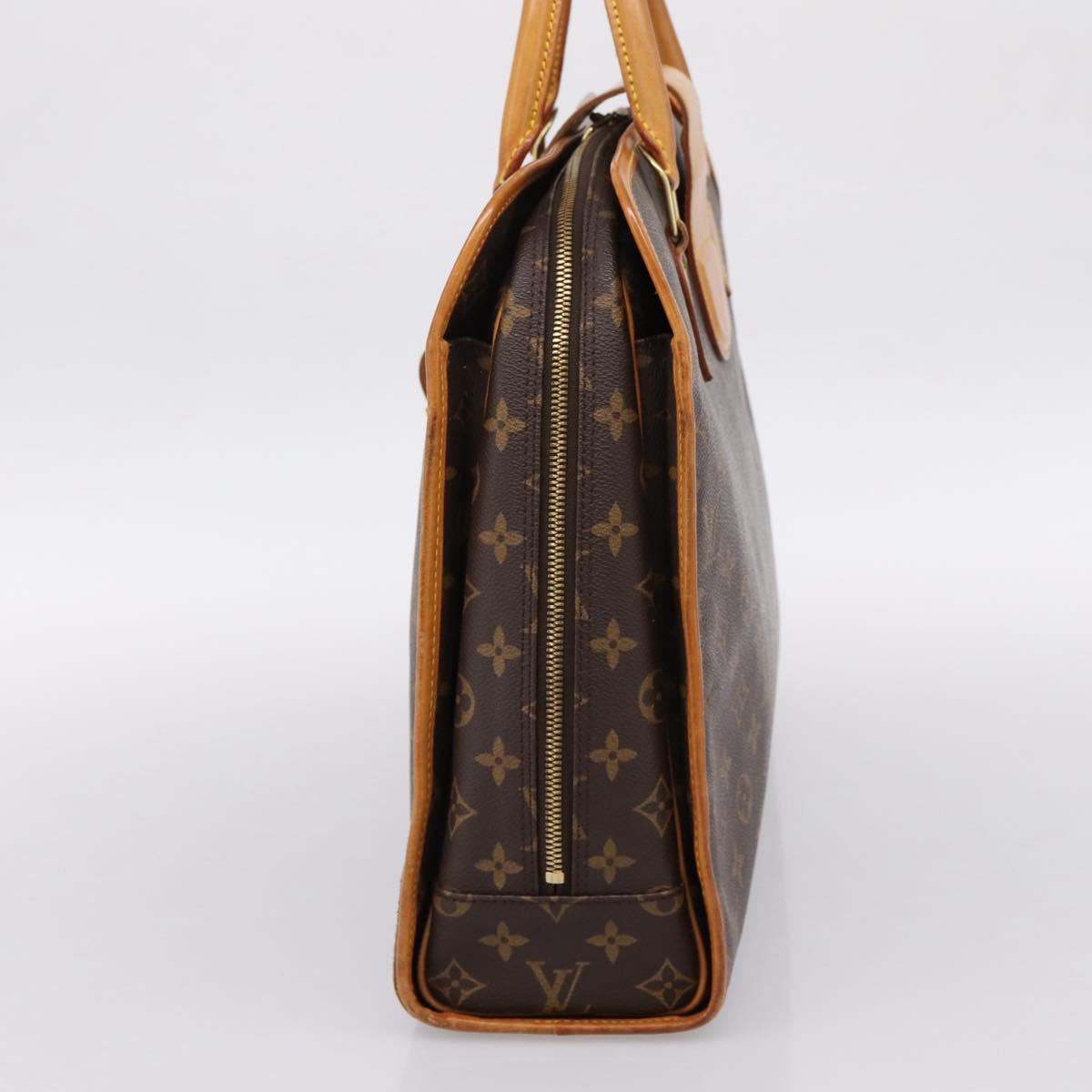 LOUIS VUITTON Monogram Rivoli Hand Bag M53380 LV Auth BA15193