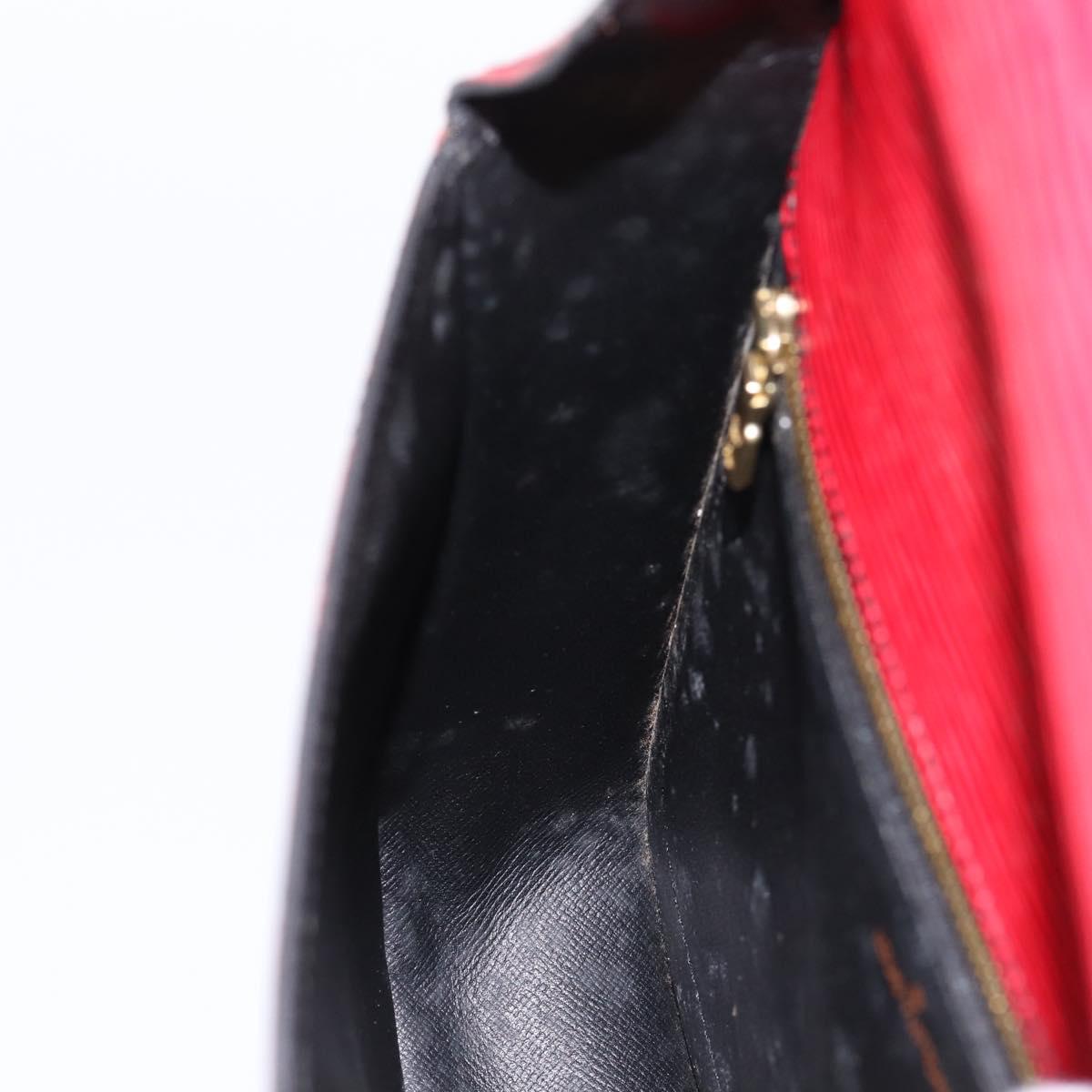 LOUIS VUITTON Epi Saint Cloud GM Shoulder Bag Red M52197 LV Auth BA15197