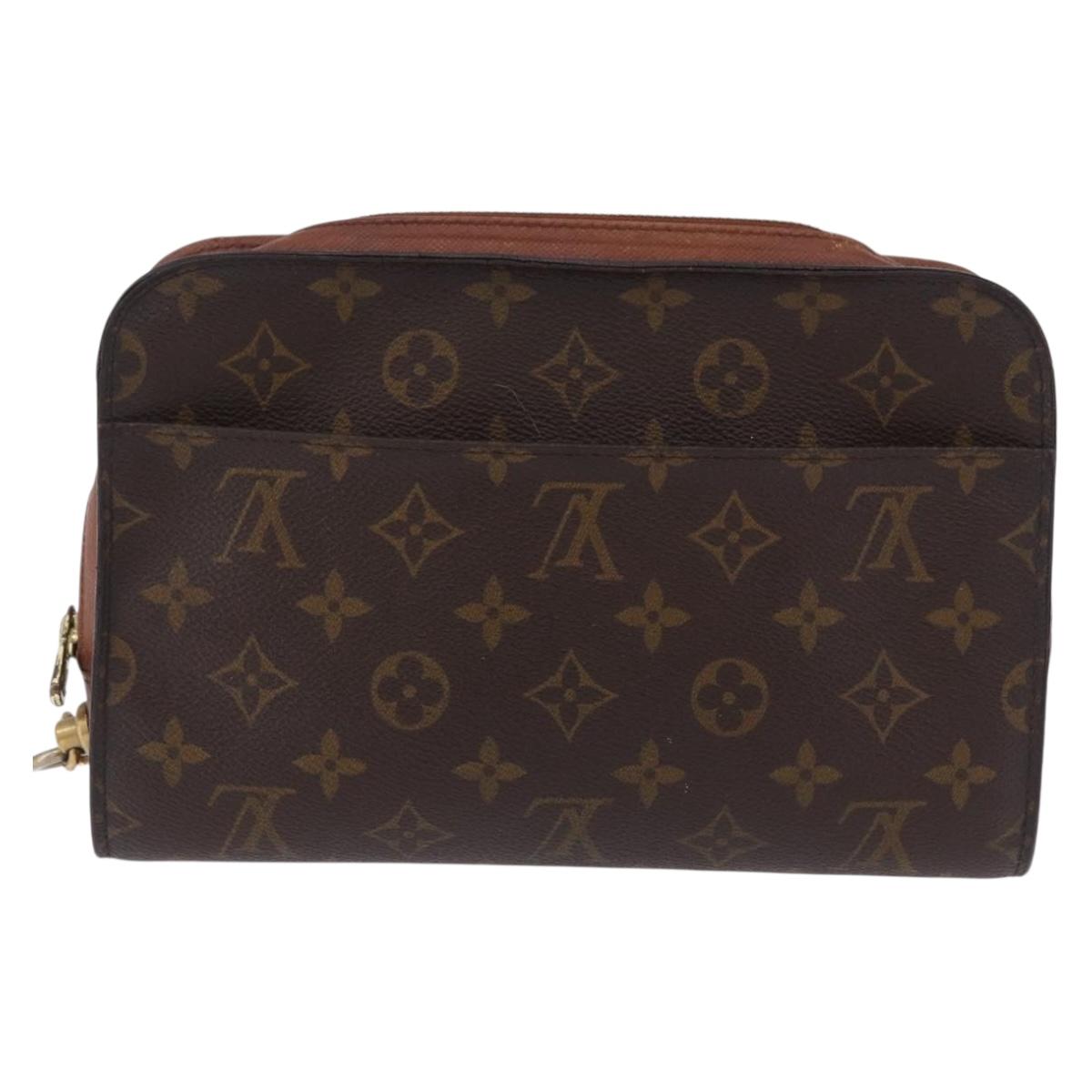 LOUIS VUITTON Monogram Orsay Clutch Bag M51790 LV Auth BA15200
