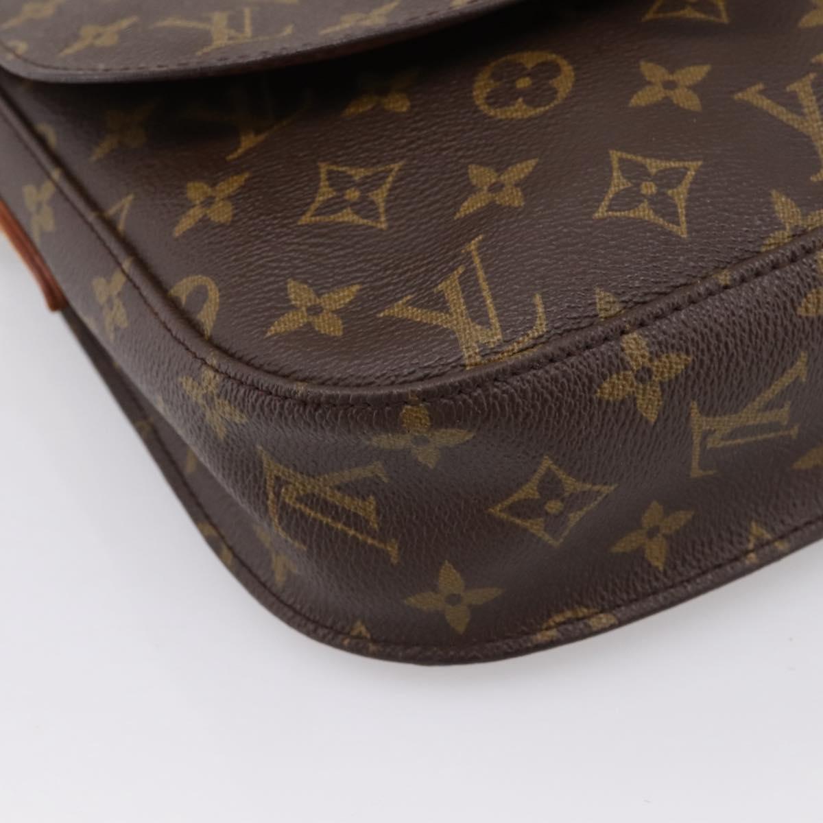 LOUIS VUITTON Monogram Saint Cloud GM Shoulder Bag M51242 LV Auth BA15201