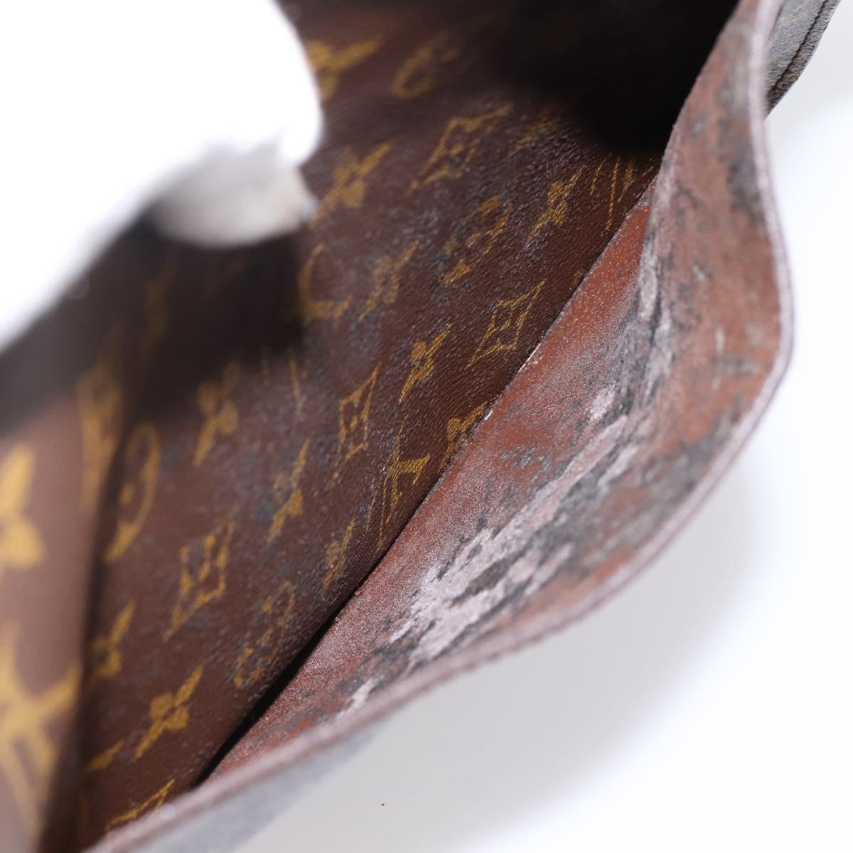 LOUIS VUITTON Monogram Saint Cloud GM Shoulder Bag M51242 LV Auth BA15201