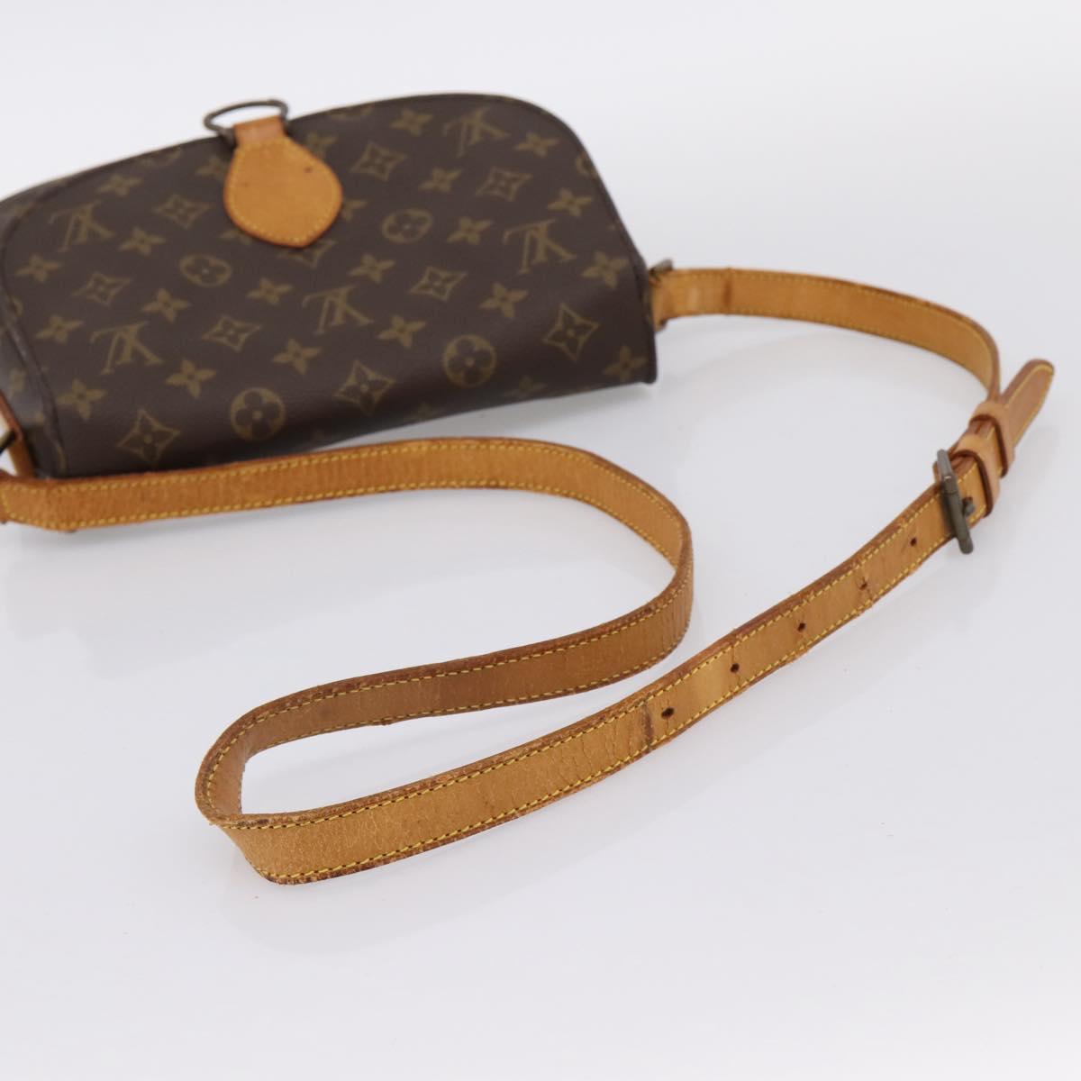 LOUIS VUITTON Monogram Saint Cloud GM Shoulder Bag M51242 LV Auth BA15201
