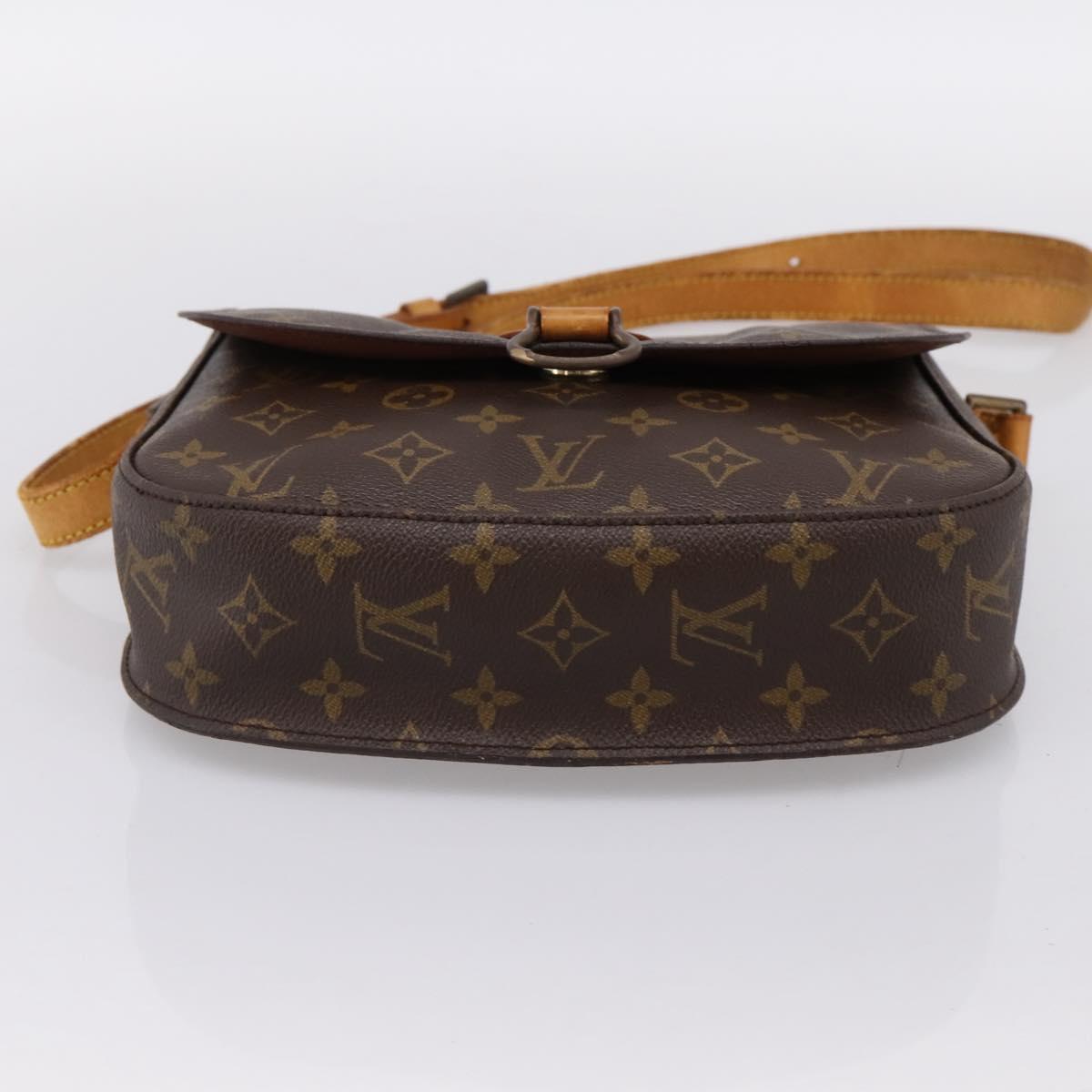LOUIS VUITTON Monogram Saint Cloud GM Shoulder Bag M51242 LV Auth BA15201