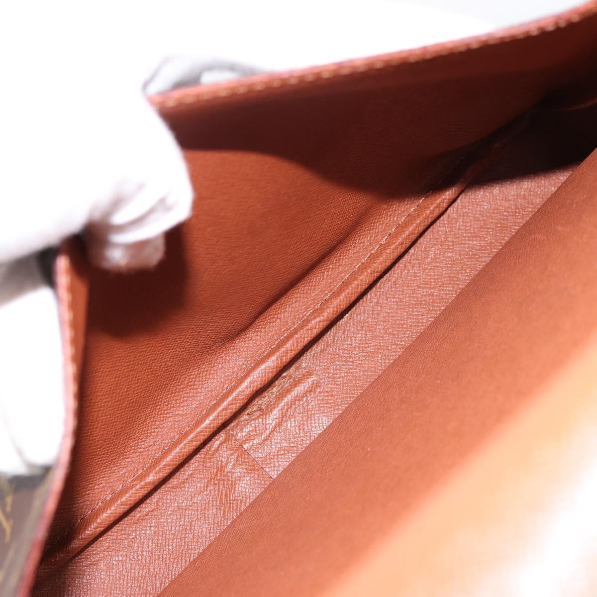 LOUIS VUITTON Monogram Cartouchiere GM Shoulder Bag M51252 LV Auth BA15202