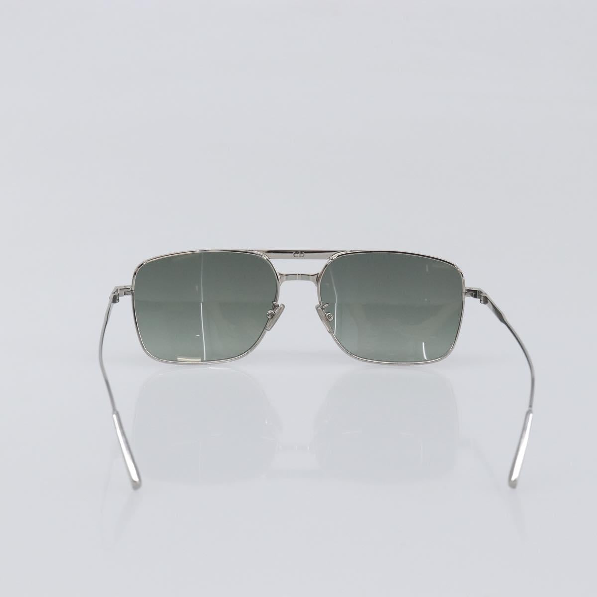 Christian Dior Sunglasses metal Silver Auth BA15207M