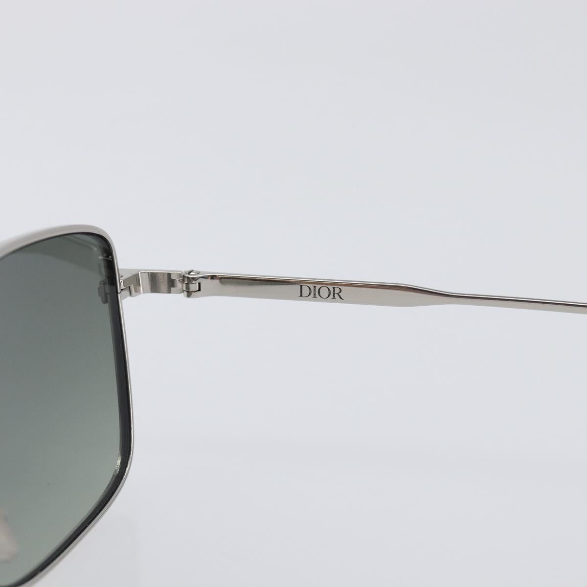 Christian Dior Sunglasses metal Silver Auth BA15207M
