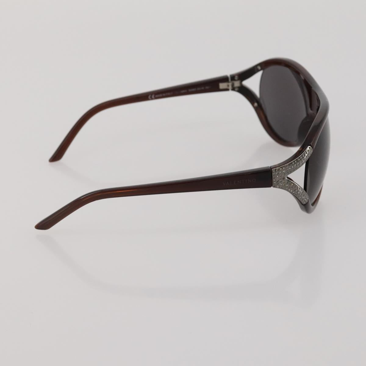 VALENTINO Celine Salvatore Ferragamo Sunglasses plastic 4 Set Black Auth BA15214
