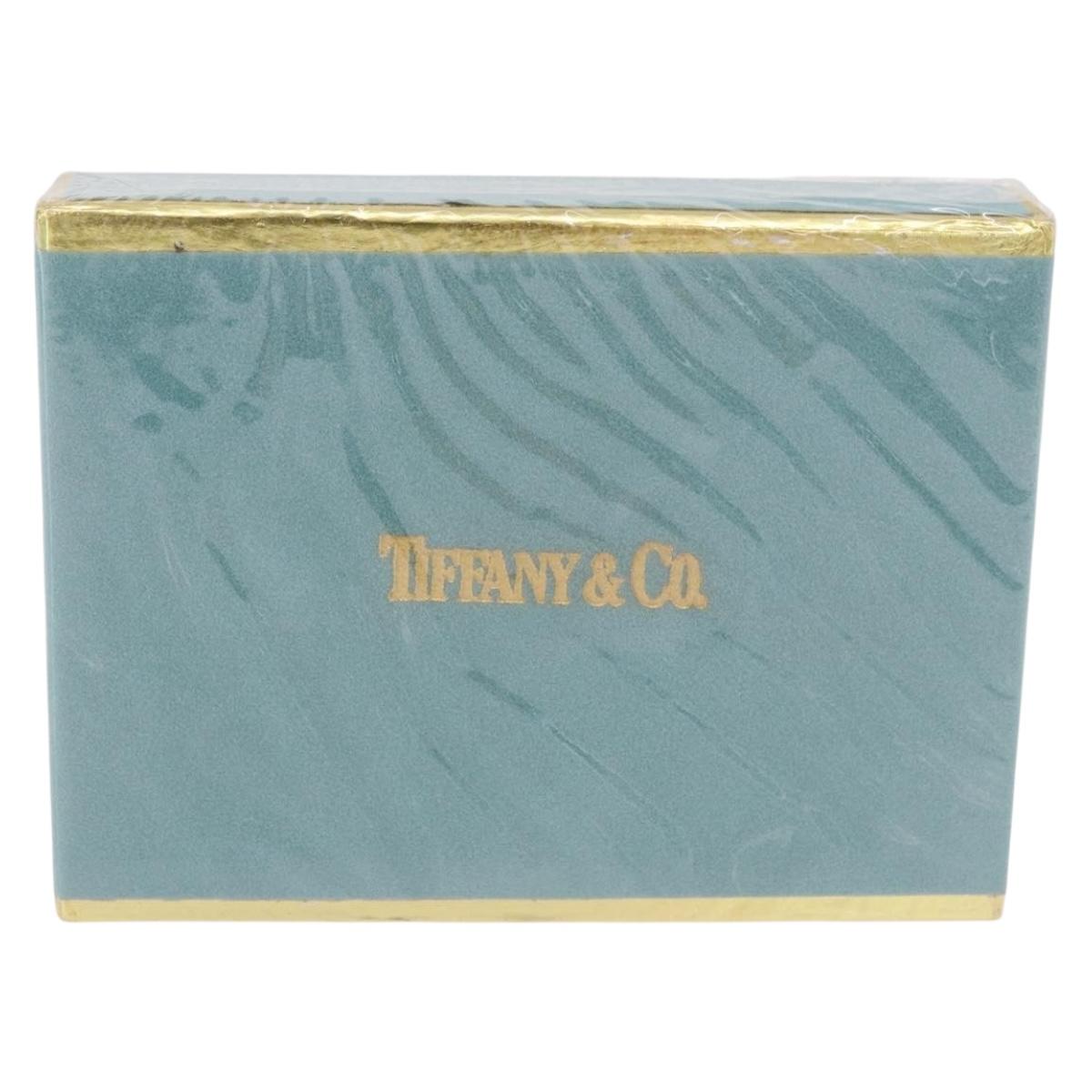 TIFFANY&Co. Playing Cards Paper Green Auth BA15219V