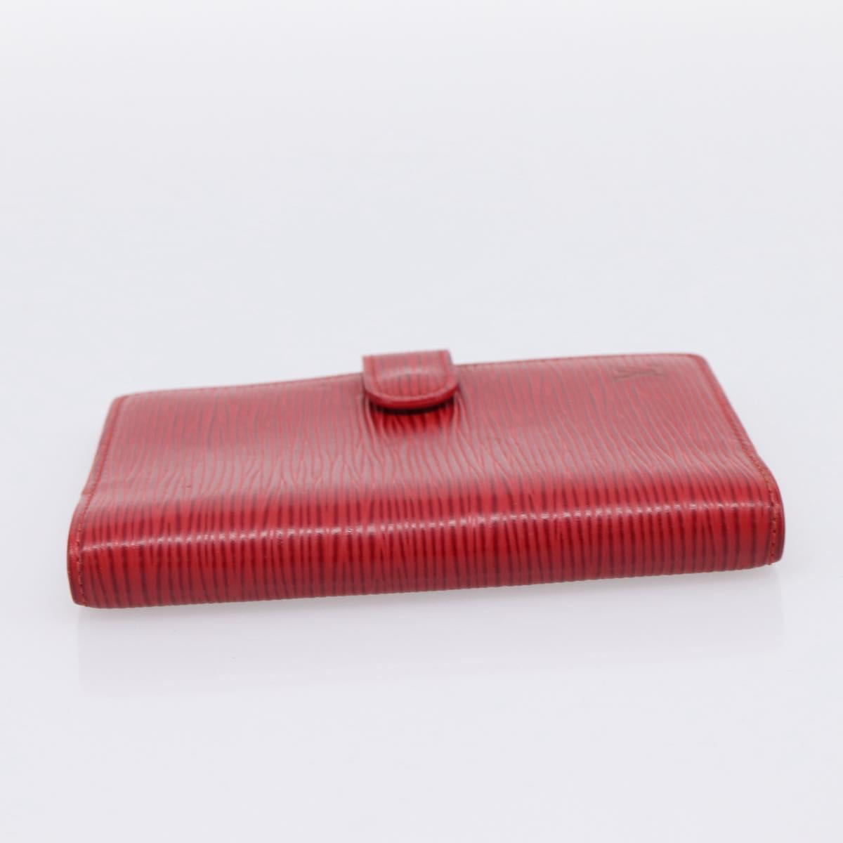 LOUIS VUITTON Epi Agenda PM Day Planner Cover Red R20057 LV Auth BA15220
