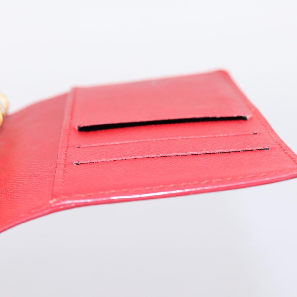 LOUIS VUITTON Epi Agenda PM Day Planner Cover Red R20057 LV Auth BA15221