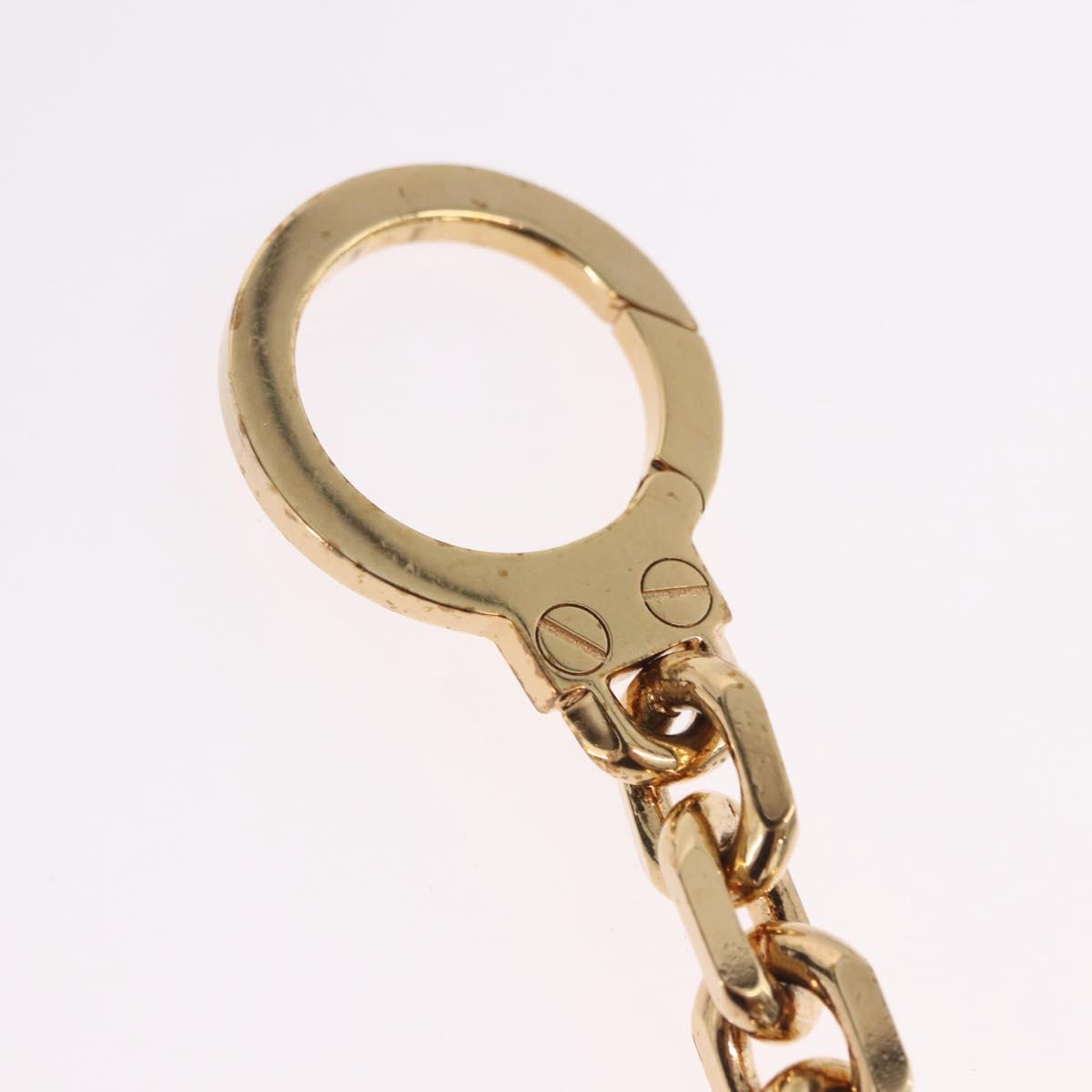 CELINE Triomphe Bag Charm metal Gold Auth BA15233V