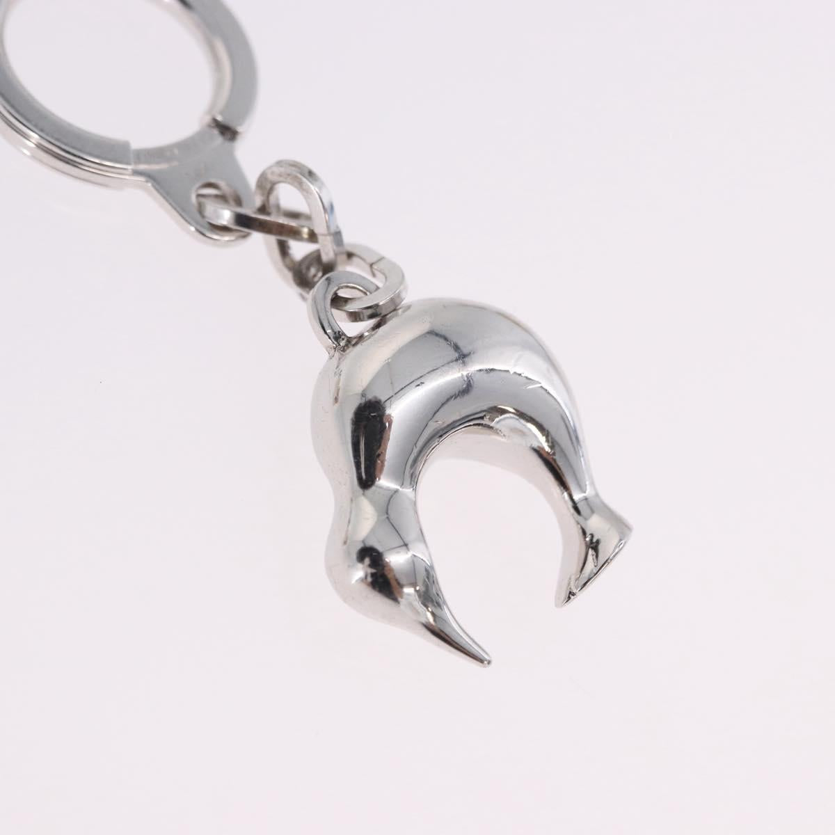 LOUIS VUITTON Porte ClesLV Cup Key Holder metal Silver LV Auth BA15234V