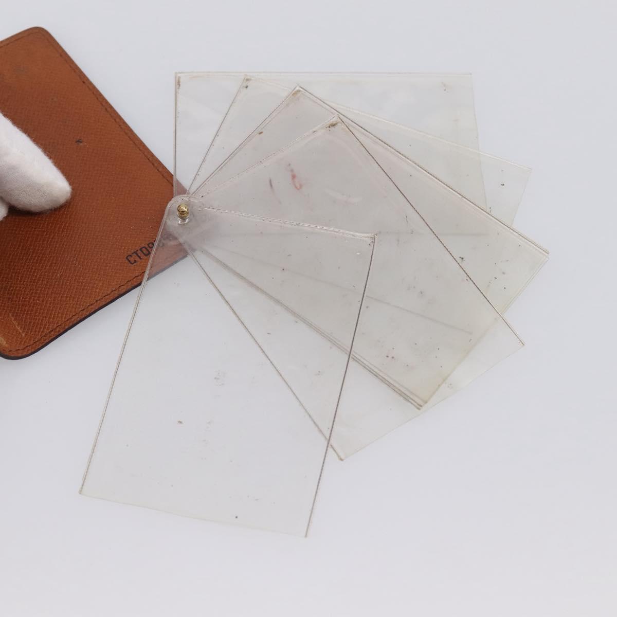 LOUIS VUITTON Monogram Porto Cartes Crdit Pression Card Case M60937 Auth BA15241