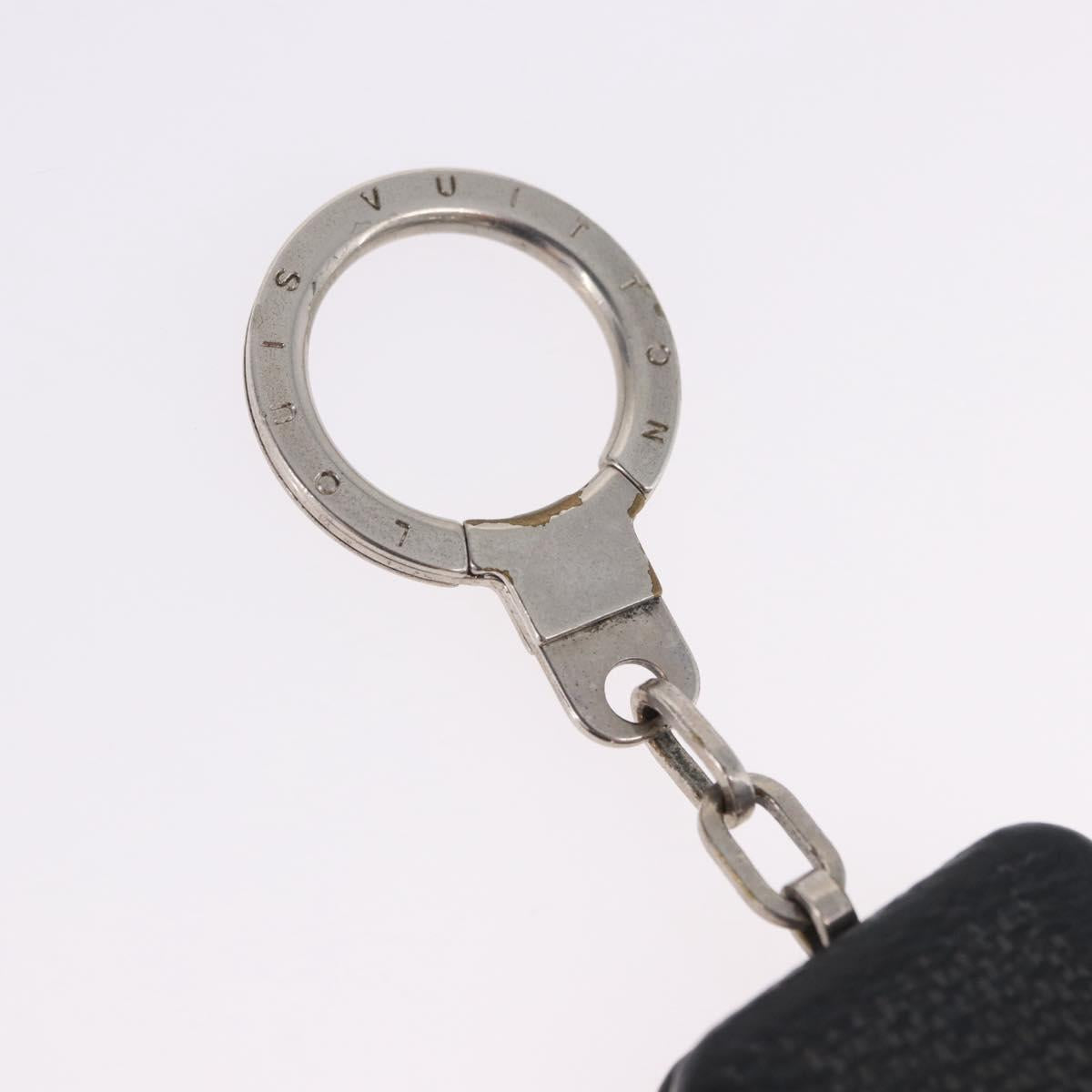 LOUIS VUITTON Damier Graphite Astropill Key Holder M66123 LV Auth BA15249
