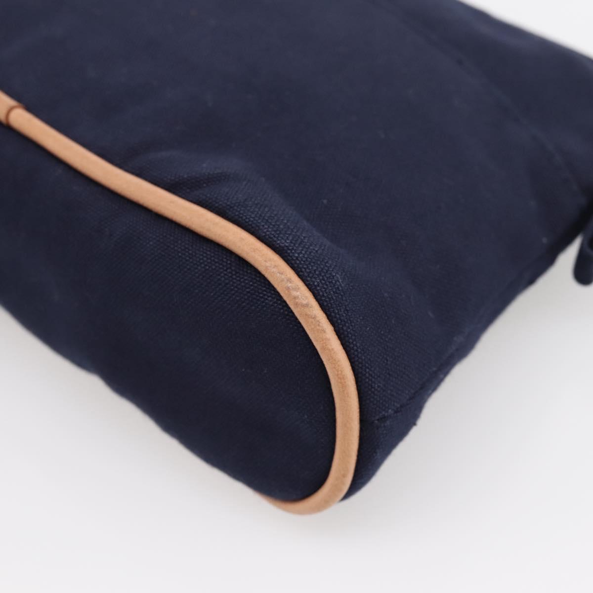 HERMES Bolide PM Pouch Cotton Navy Auth BA15256A