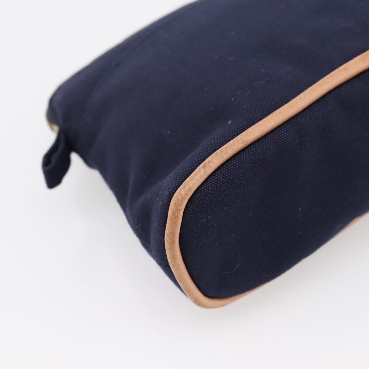 HERMES Bolide PM Pouch Cotton Navy Auth BA15256A