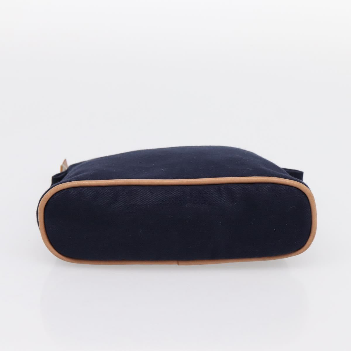 HERMES Bolide PM Pouch Cotton Navy Auth BA15256A