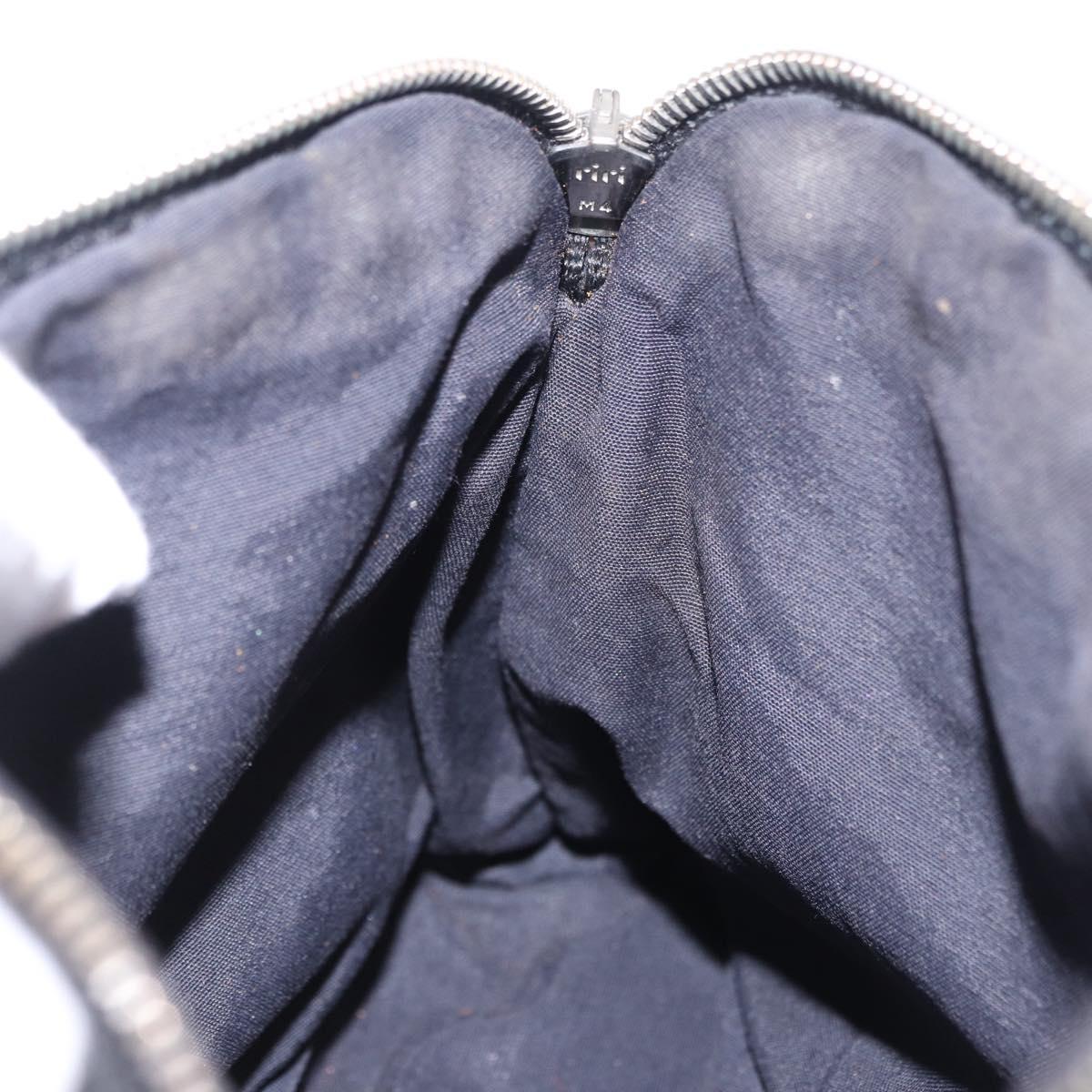 HERMES Bolide PM Pouch Cotton Black Auth BA15257