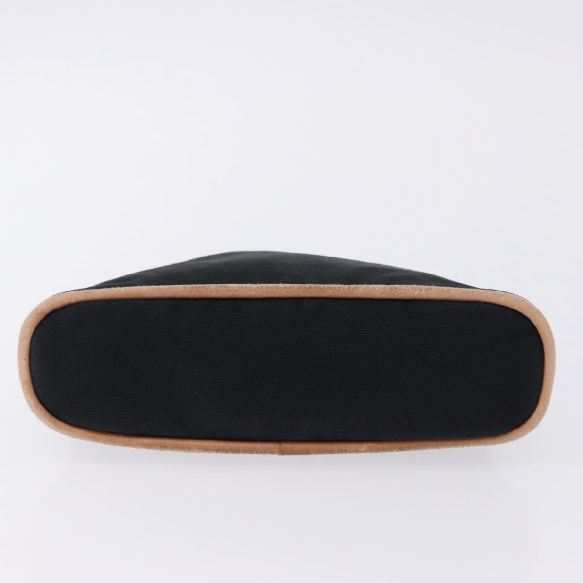 HERMES Bolide PM Pouch Cotton Black Auth BA15257