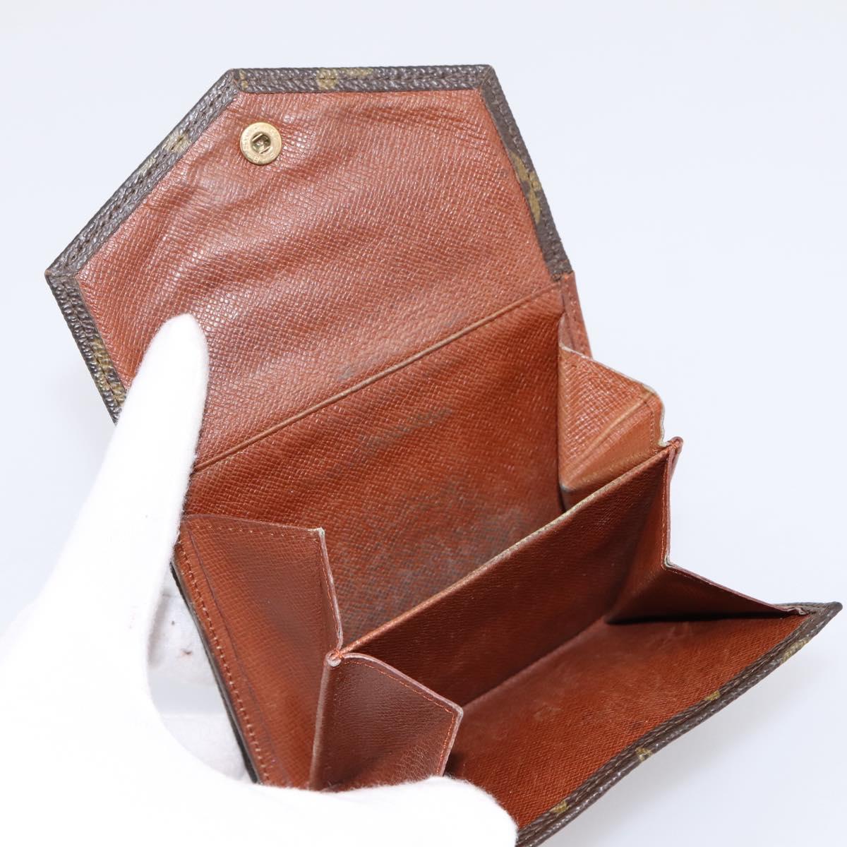 LOUIS VUITTON Monogram Porte Monnaie Bier Cartes Crdit M61660 LV Auth BA15264