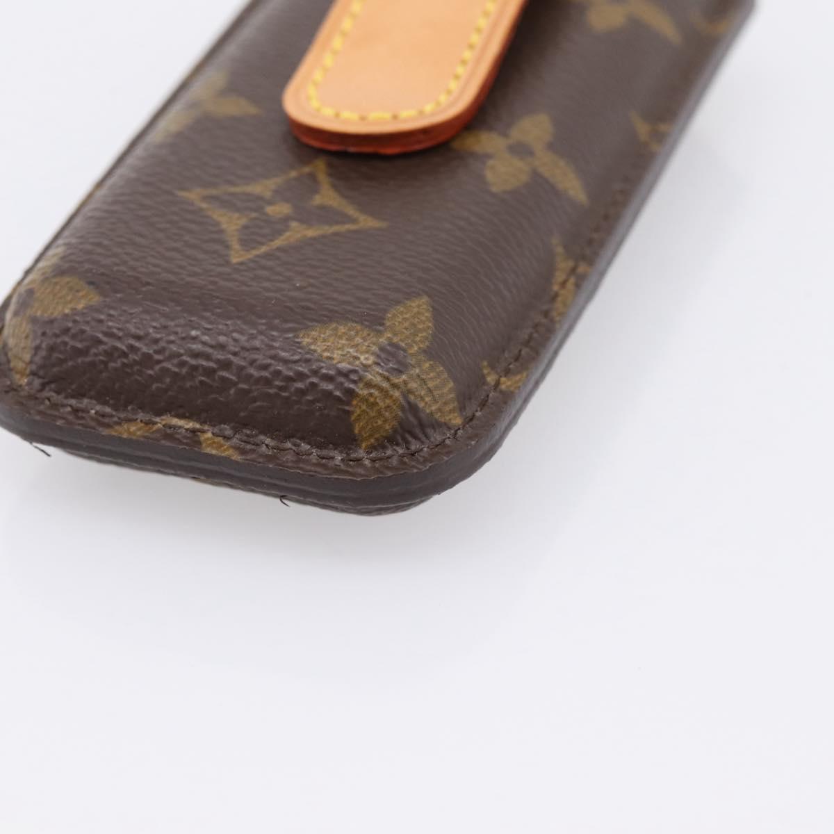 LOUIS VUITTON Monogram Etui Telephonne Japon Cell Case M63050 LV Auth BA15267