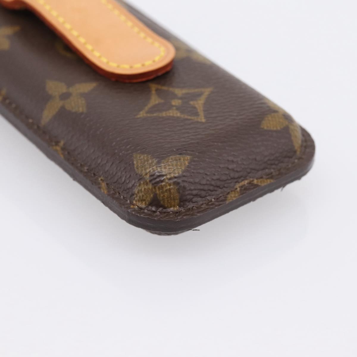 LOUIS VUITTON Monogram Etui Telephonne Japon Cell Case M63050 LV Auth BA15267