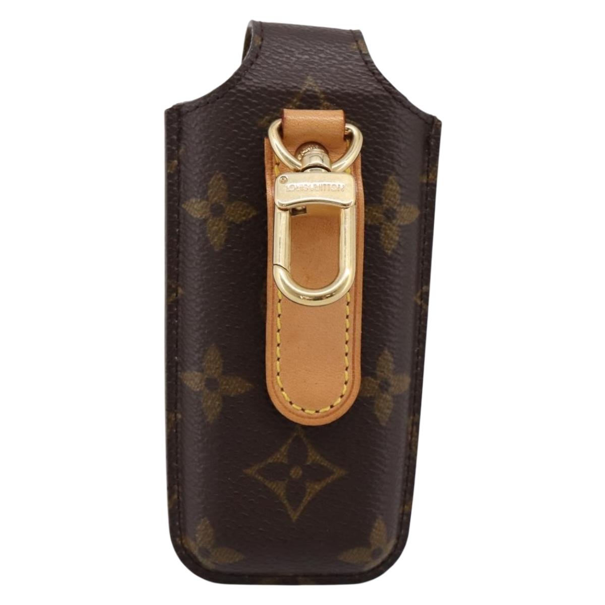 LOUIS VUITTON Monogram Etui Telephonne Japon Cell Case M63050 LV Auth BA15267