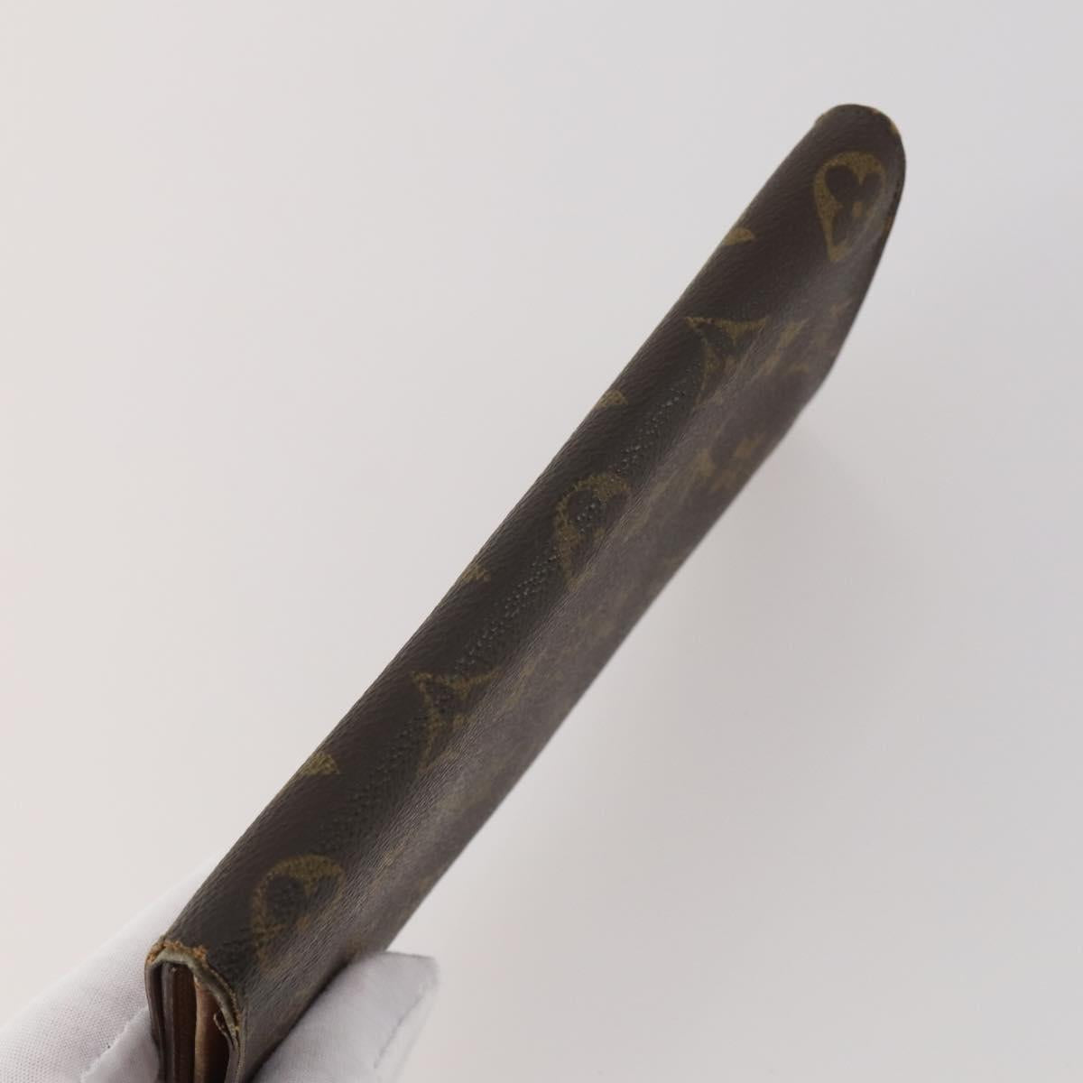 LOUIS VUITTON Monogram Damier Ebene Wallet 4 Set LV Auth BA15269