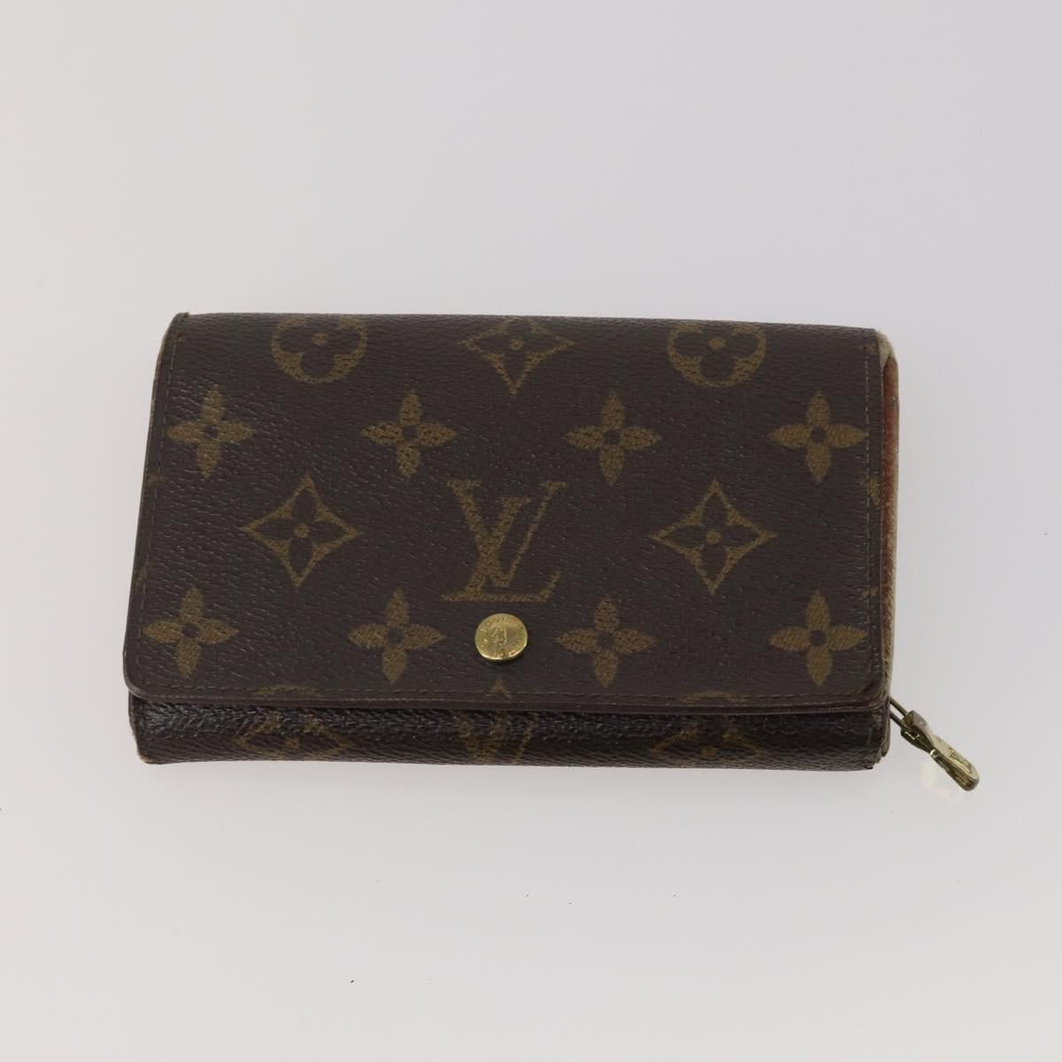 LOUIS VUITTON Monogram Damier Ebene Wallet 4 Set LV Auth BA15269