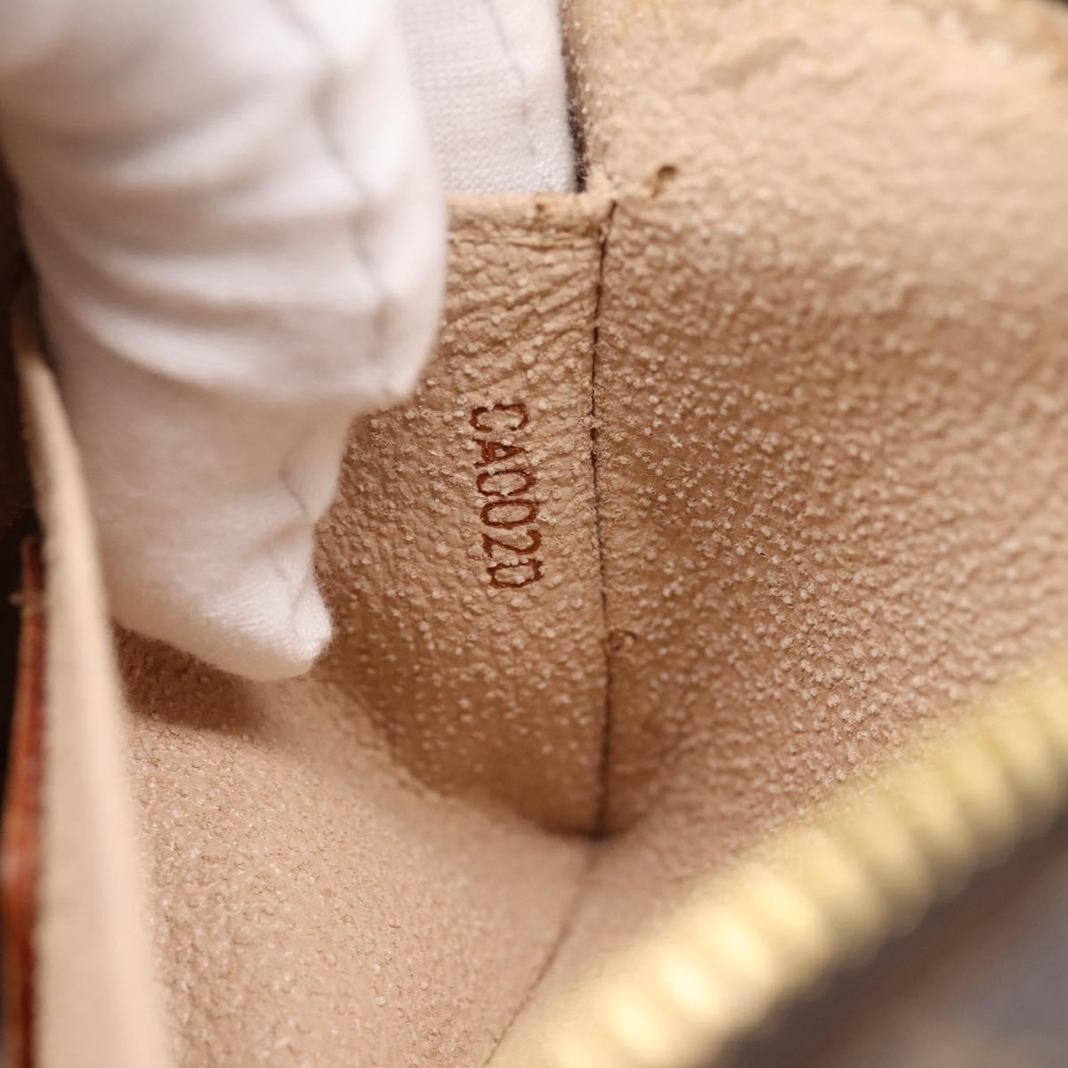 LOUIS VUITTON Monogram Pochette Cosmetic PM Pouch M47515 LV Auth BA15288